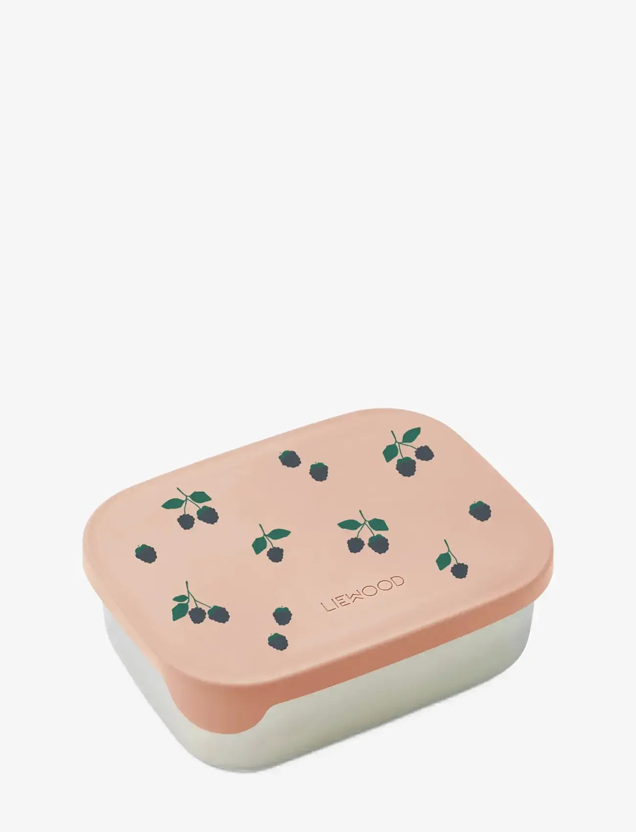 Liewood - Arthur Printed Lunchbox - lunchlådor - berry / pale tuscany - 0