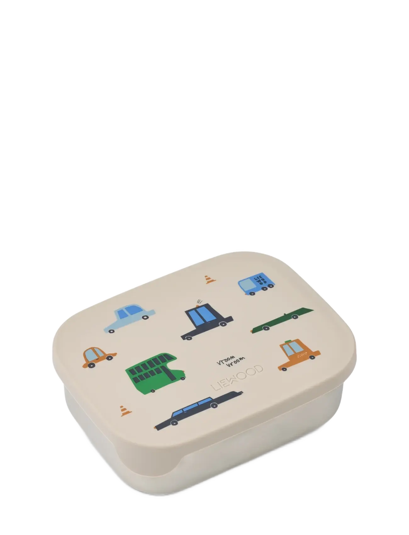Liewood Arthur Printed Lunchbox, One Size, Meal Time, Beige - Lunch Boxes, Kinder