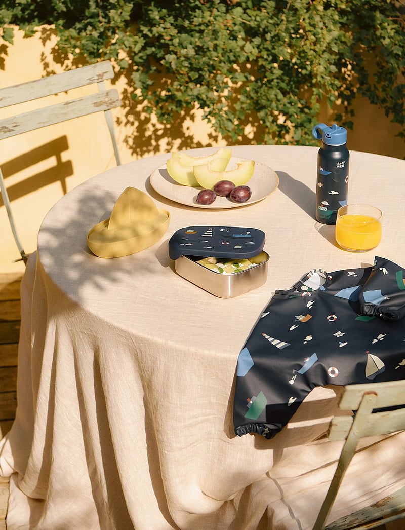 Liewood - Arthur Printed Lunchbox - lunchlådor - sailing / classic navy - 3