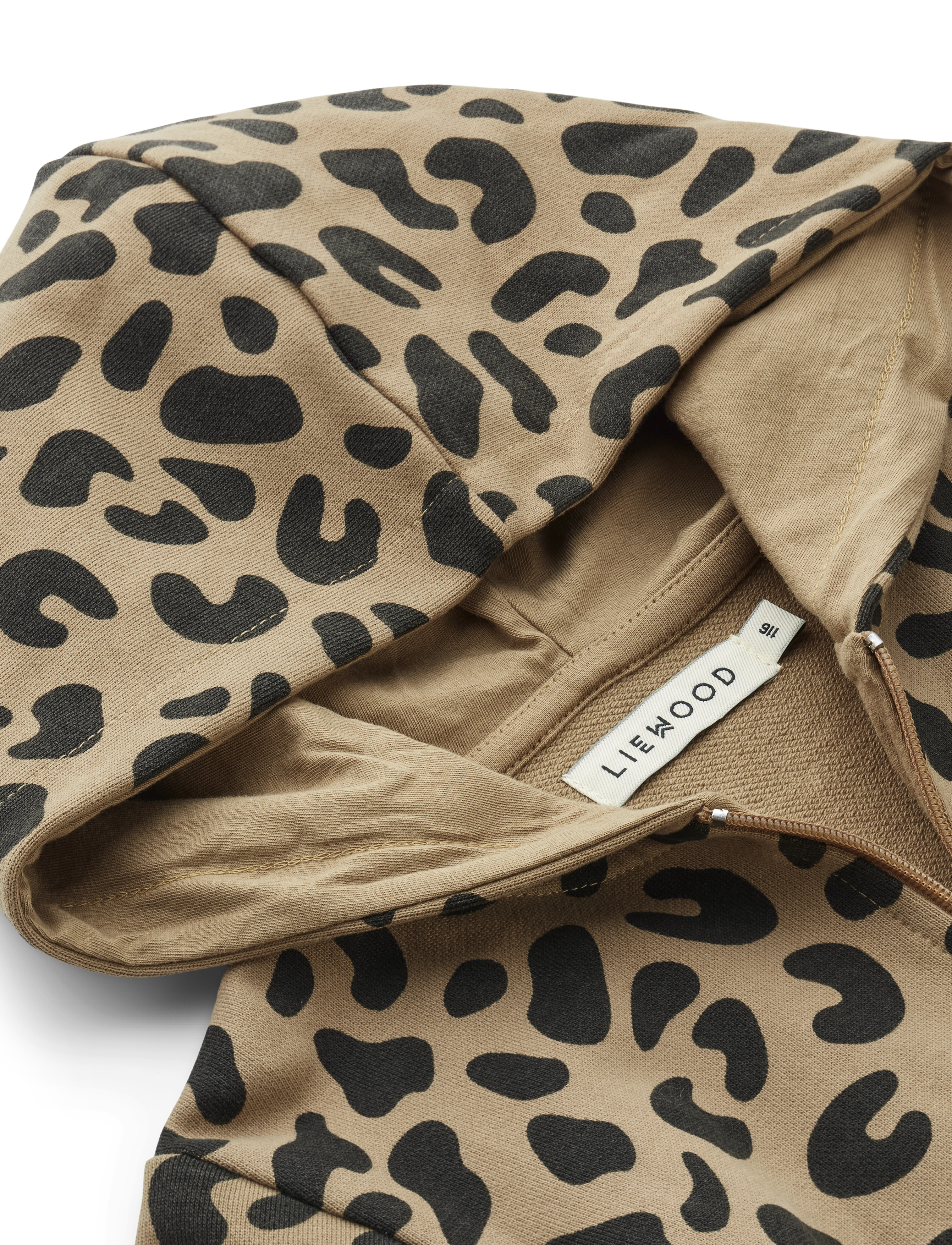 Liewood - Baldur hoodie - mega leo / oat mix - 2