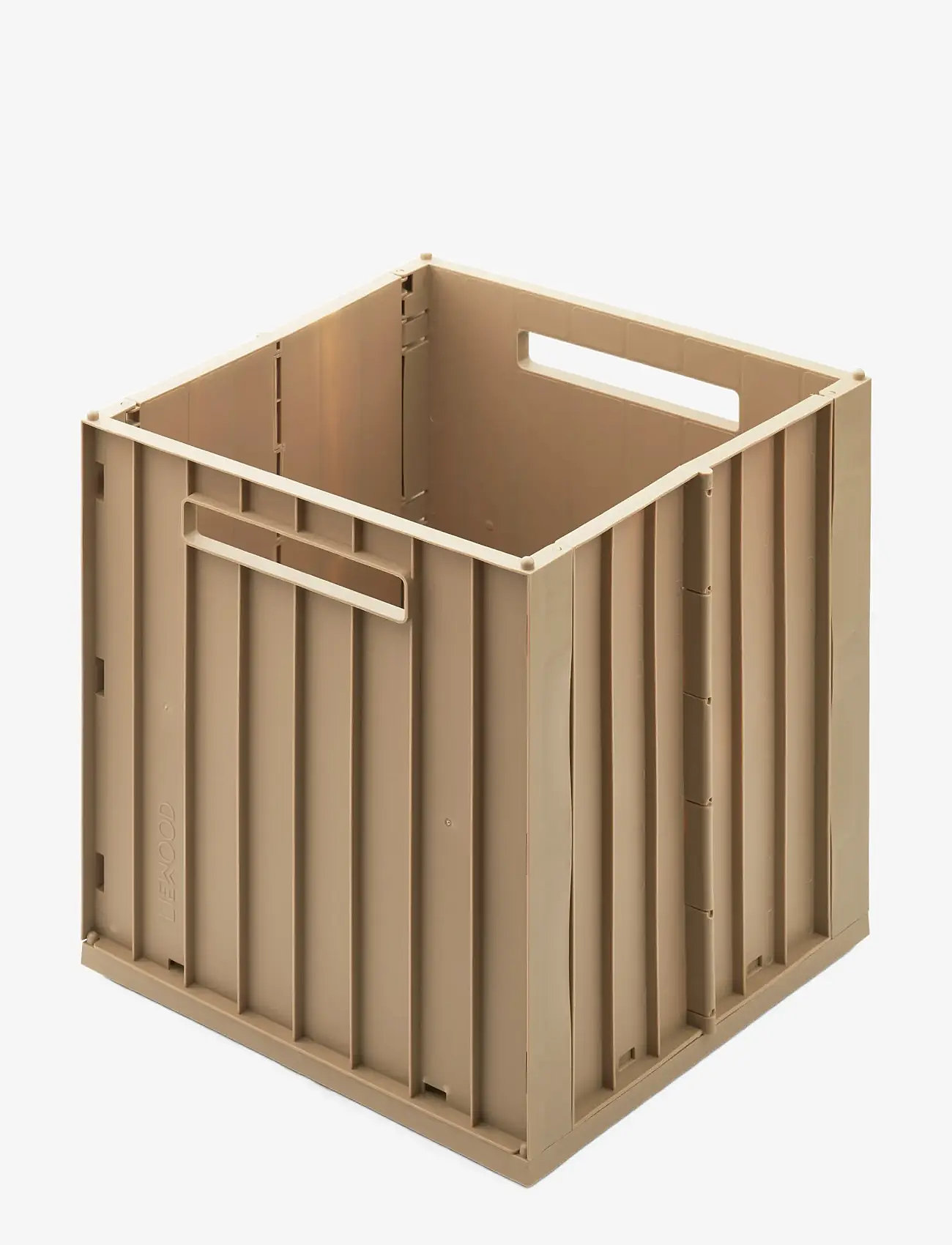 Liewood - Elijah storage box w. lid - förvaringslådor - oat - 1
