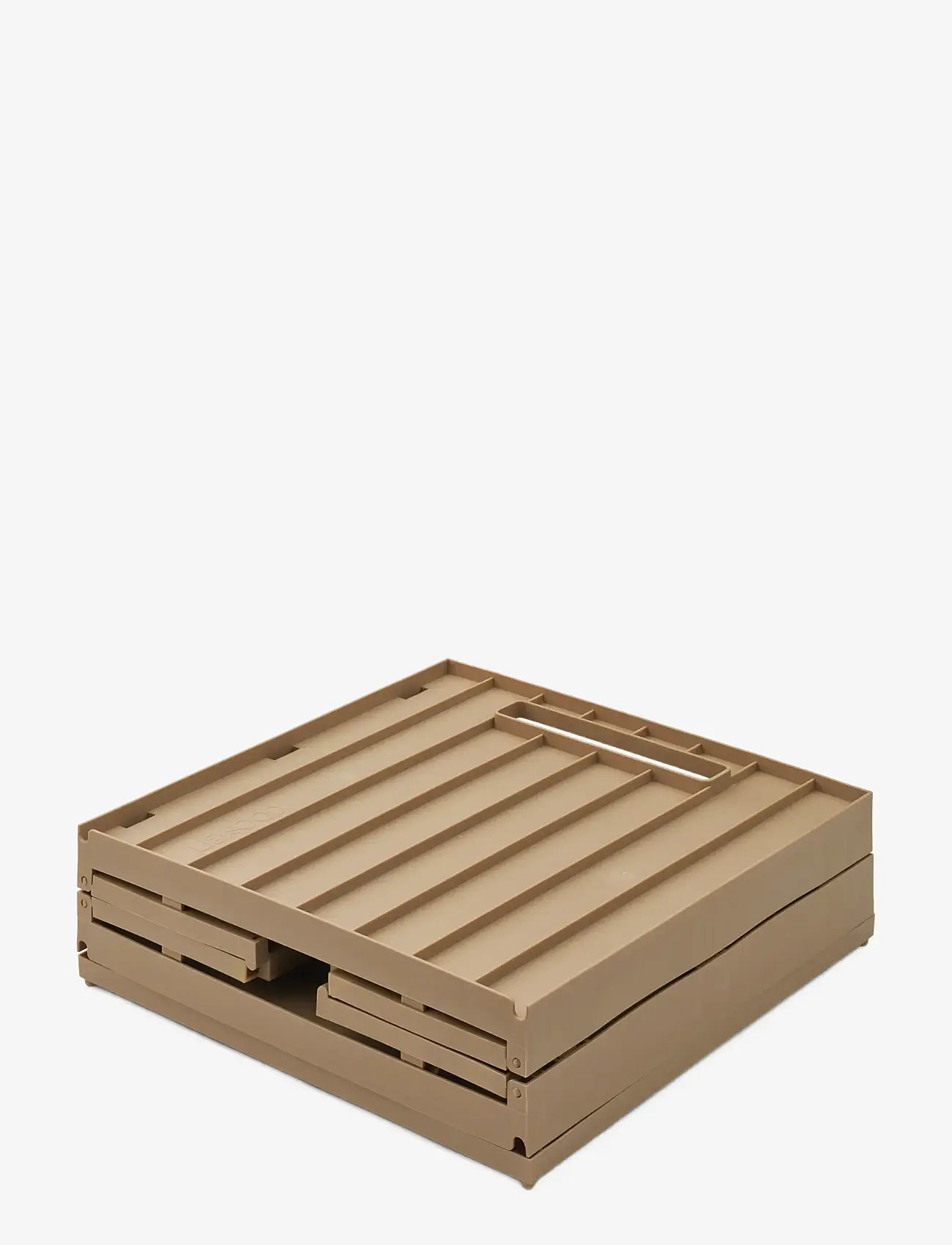 Liewood - Elijah storage box w. lid - förvaringslådor - oat - 2