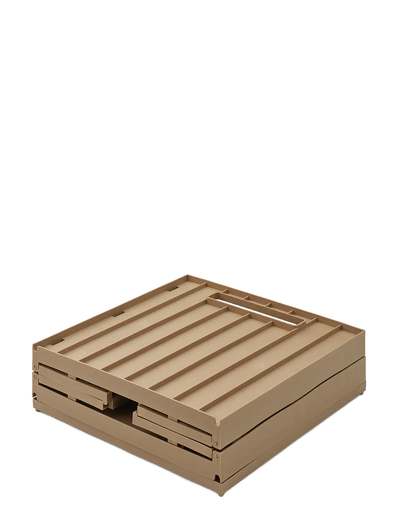 Liewood - Elijah storage box w. lid - förvaringslådor - oat - 2