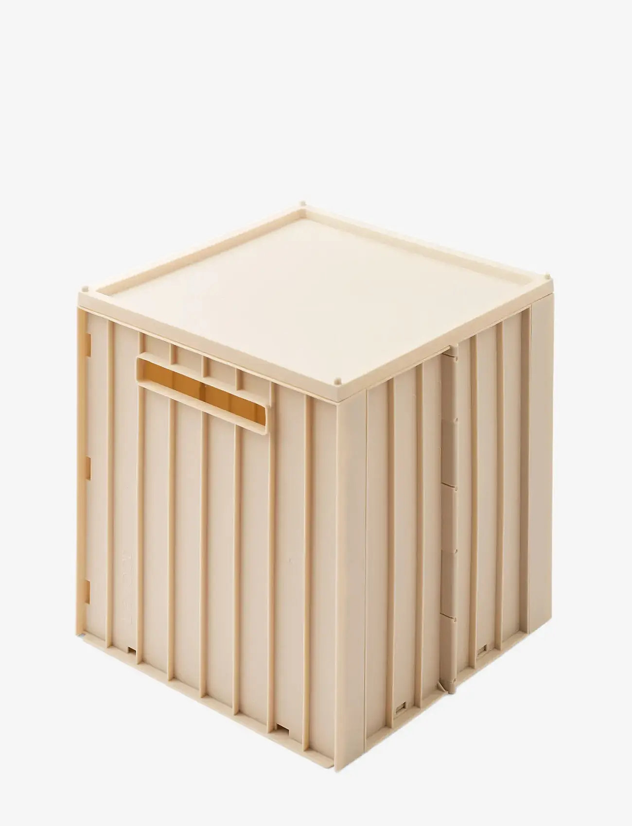Liewood - Elijah storage box w. lid - opbevaringskasser - sandy - 1