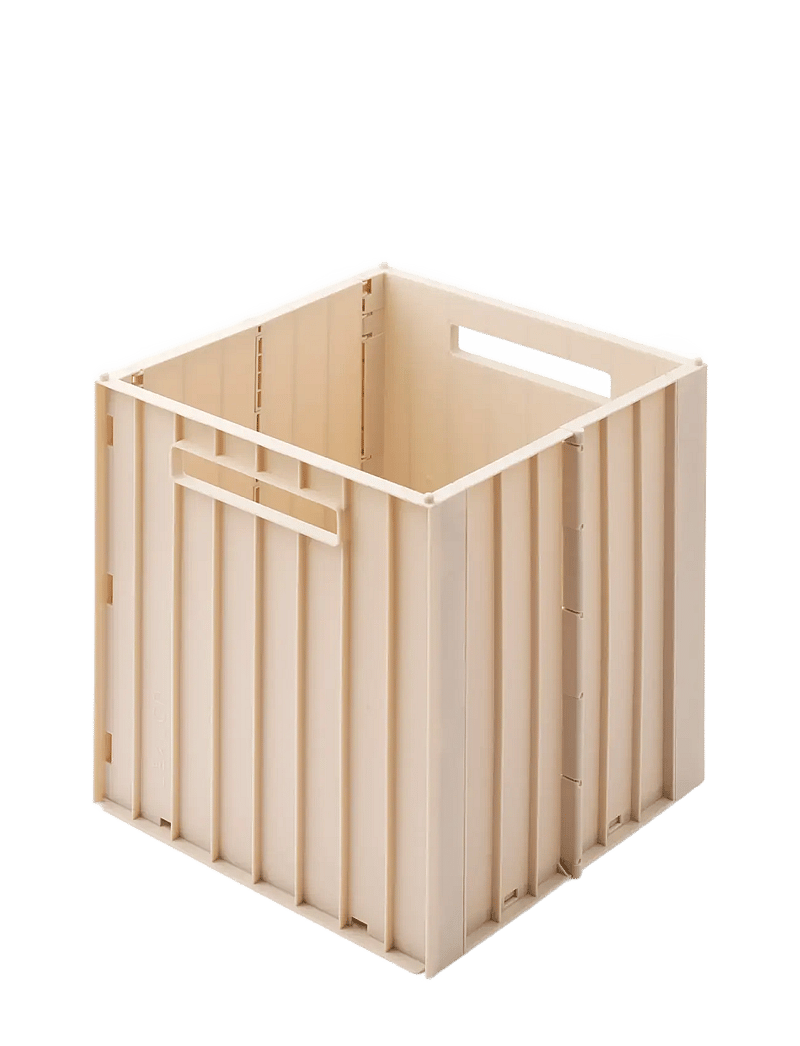 Liewood - Elijah storage box w. lid - opbevaringskasser - sandy - 2