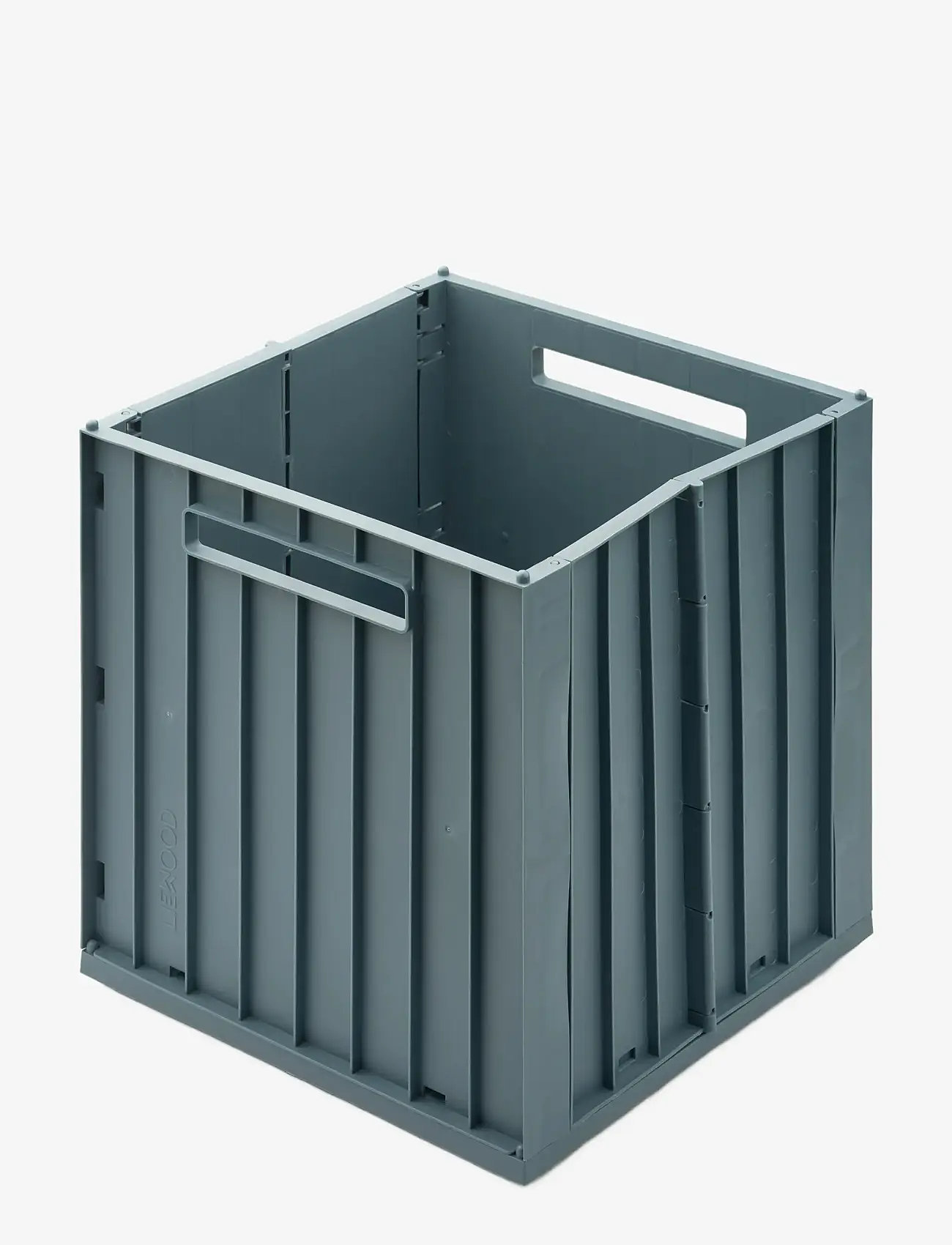 Liewood - Elijah storage box w. lid - hoiukastid - whale blue - 1