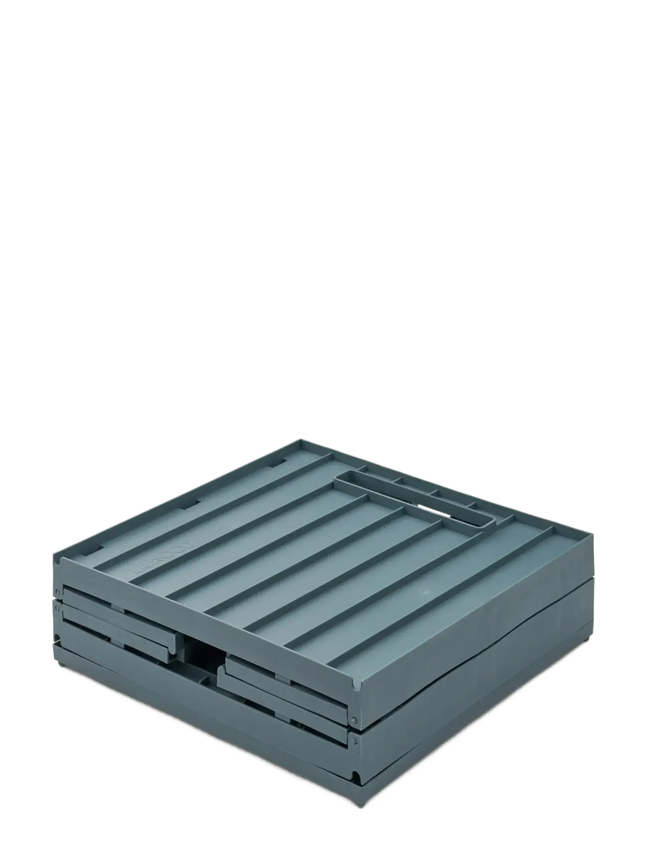 Liewood - Elijah Storage Box w. Lid - storage boxes - whale blue - 2