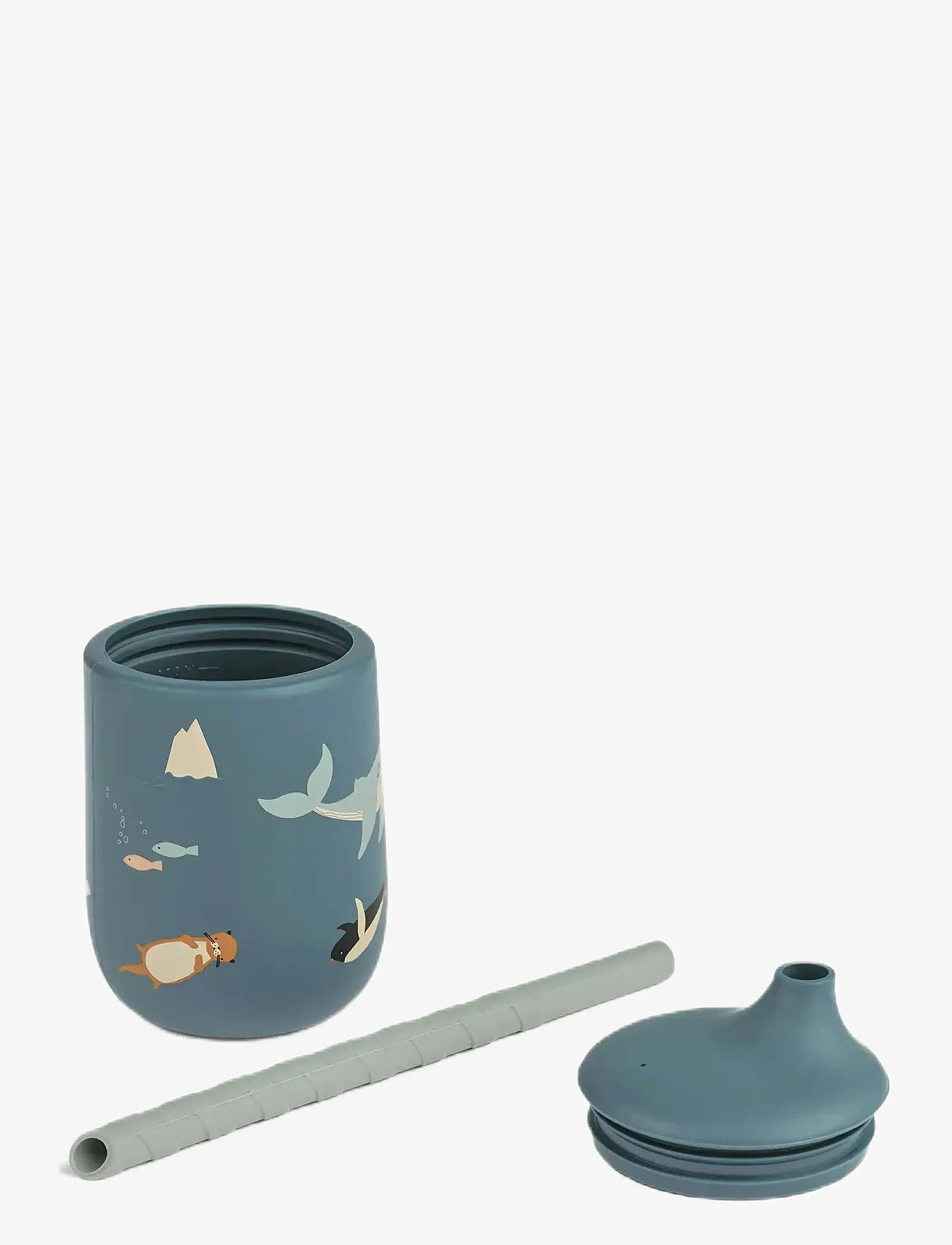 Liewood - Ellis sippy cup - joogitassid - arctic sea /  ocean view - 1