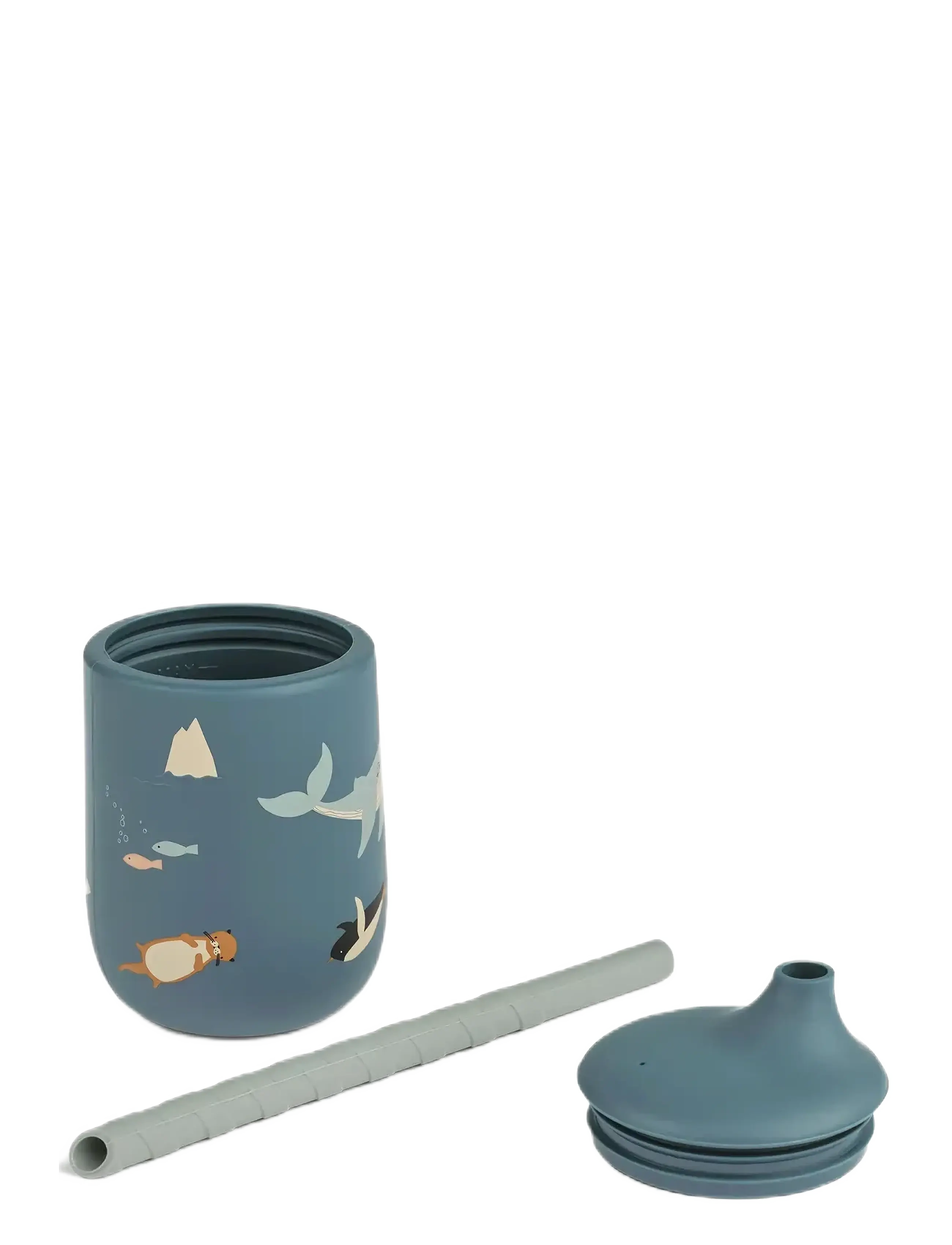 Liewood - Ellis sippy cup - gobelets à bec - arctic sea /  ocean view - 1