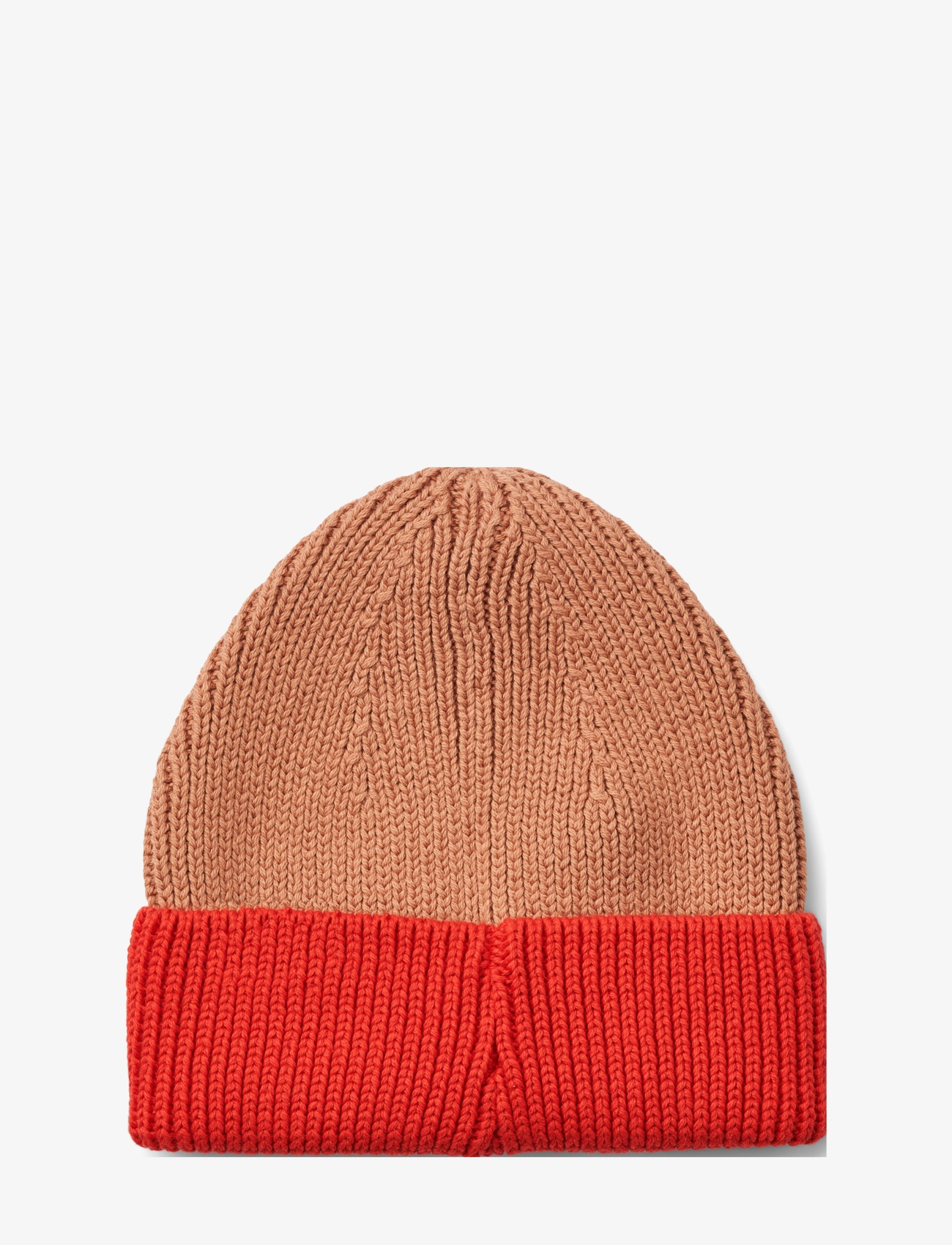 Liewood - Ezra Beanie Hat - apple red/tuscany rose mix - 1
