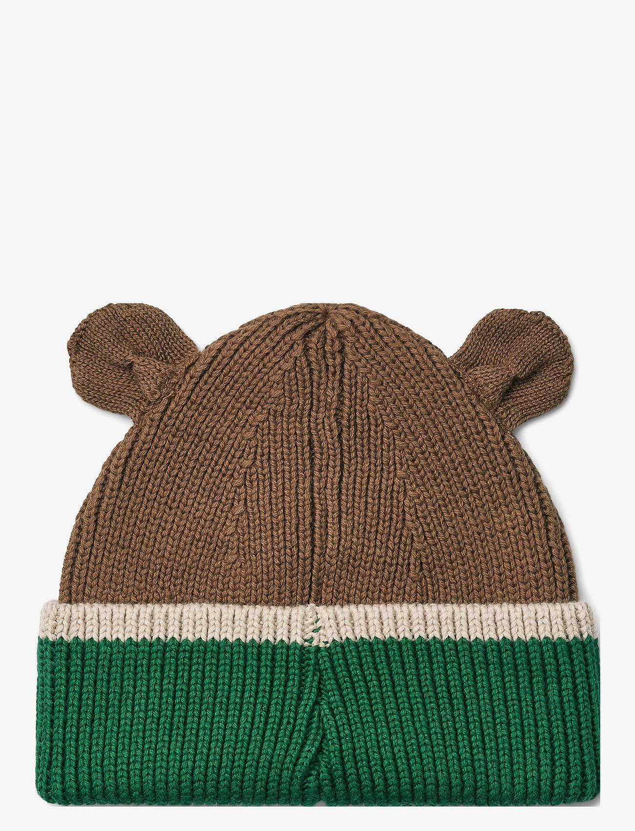Liewood - Gina beanie with ears - pecan / sandy mix - 1