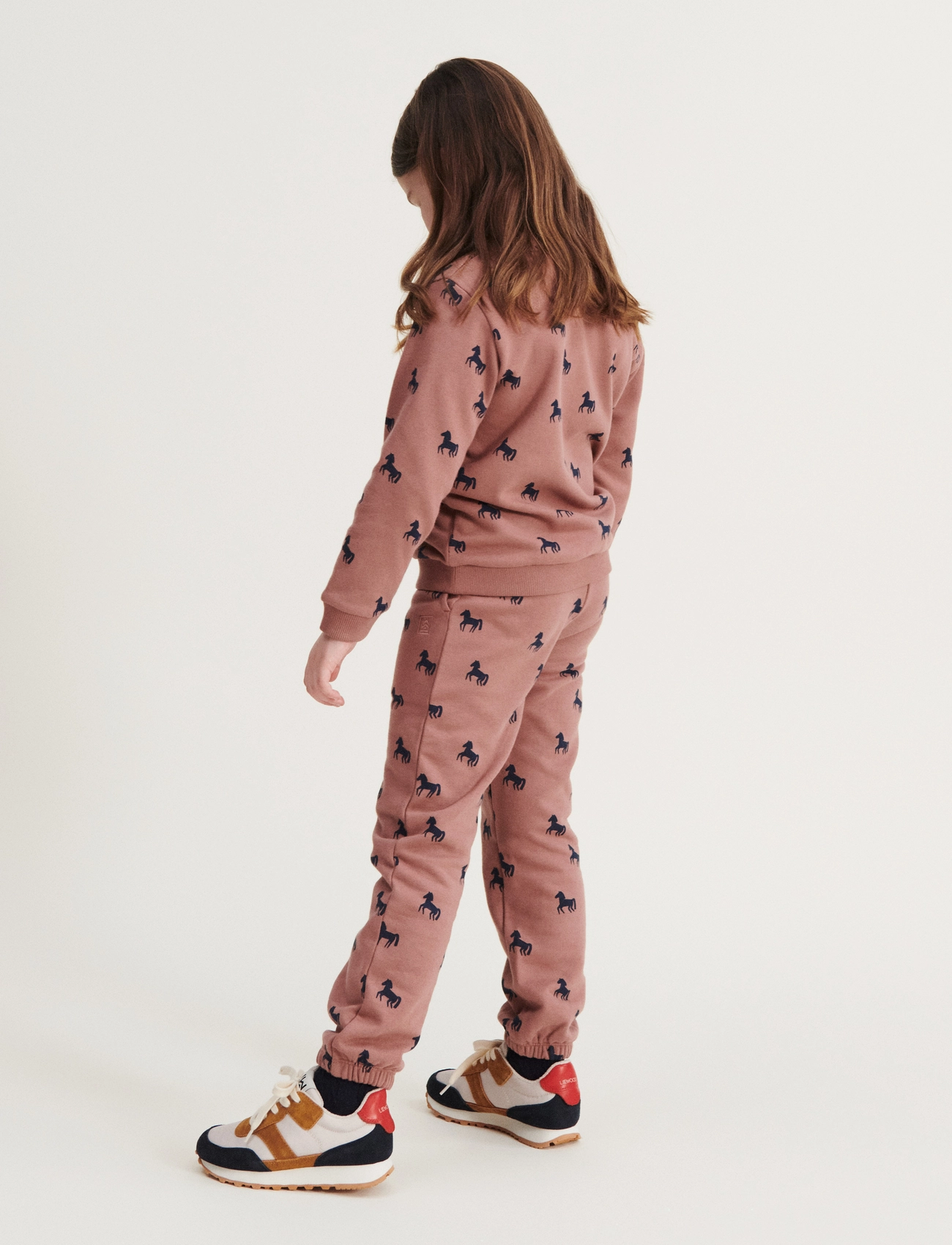 Liewood - Inga sweatpants - horses / dark rosetta - 4