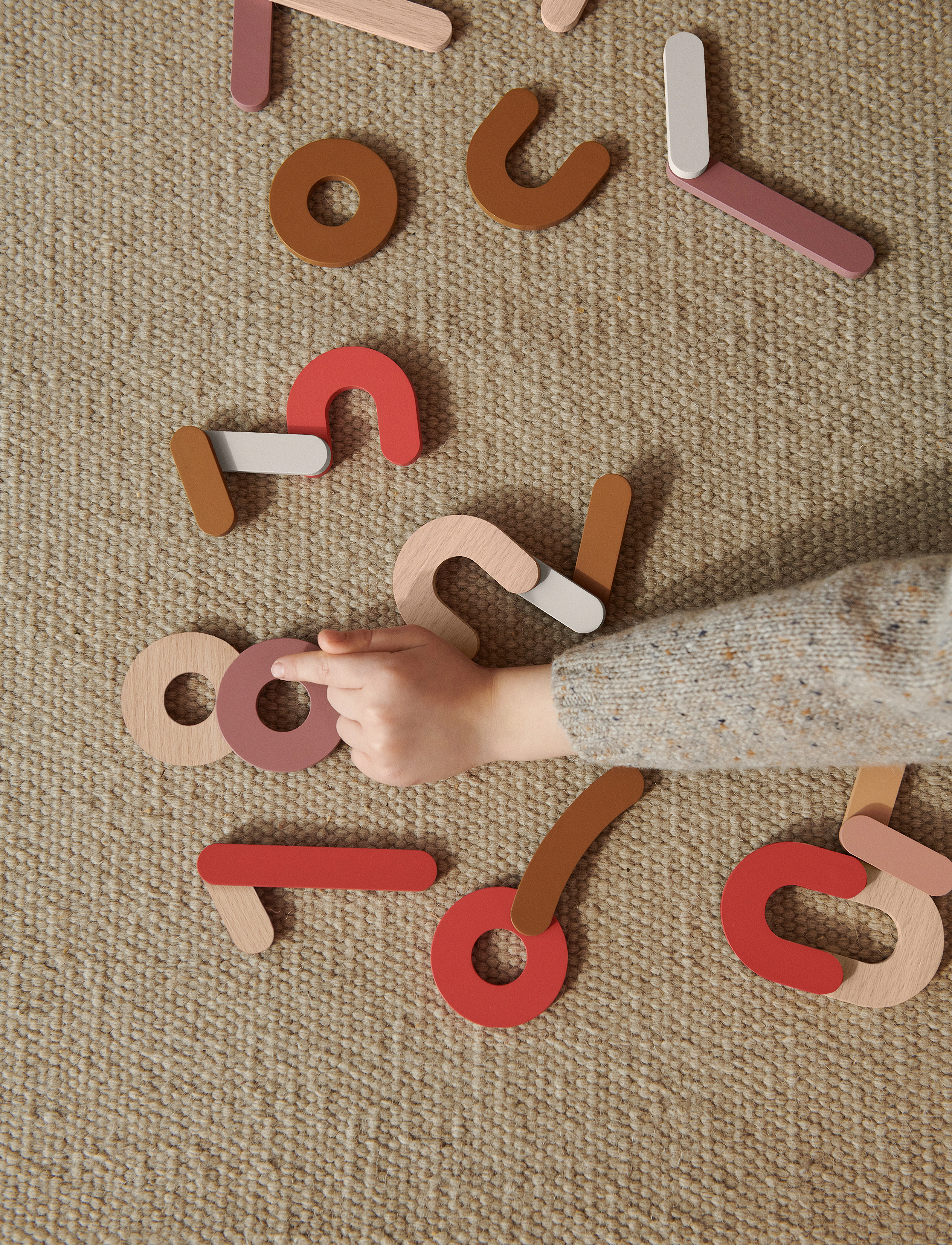Liewood Jota magnetic numbers - Liewood - DUSTY RASPBERRY MULTI MIX / multi