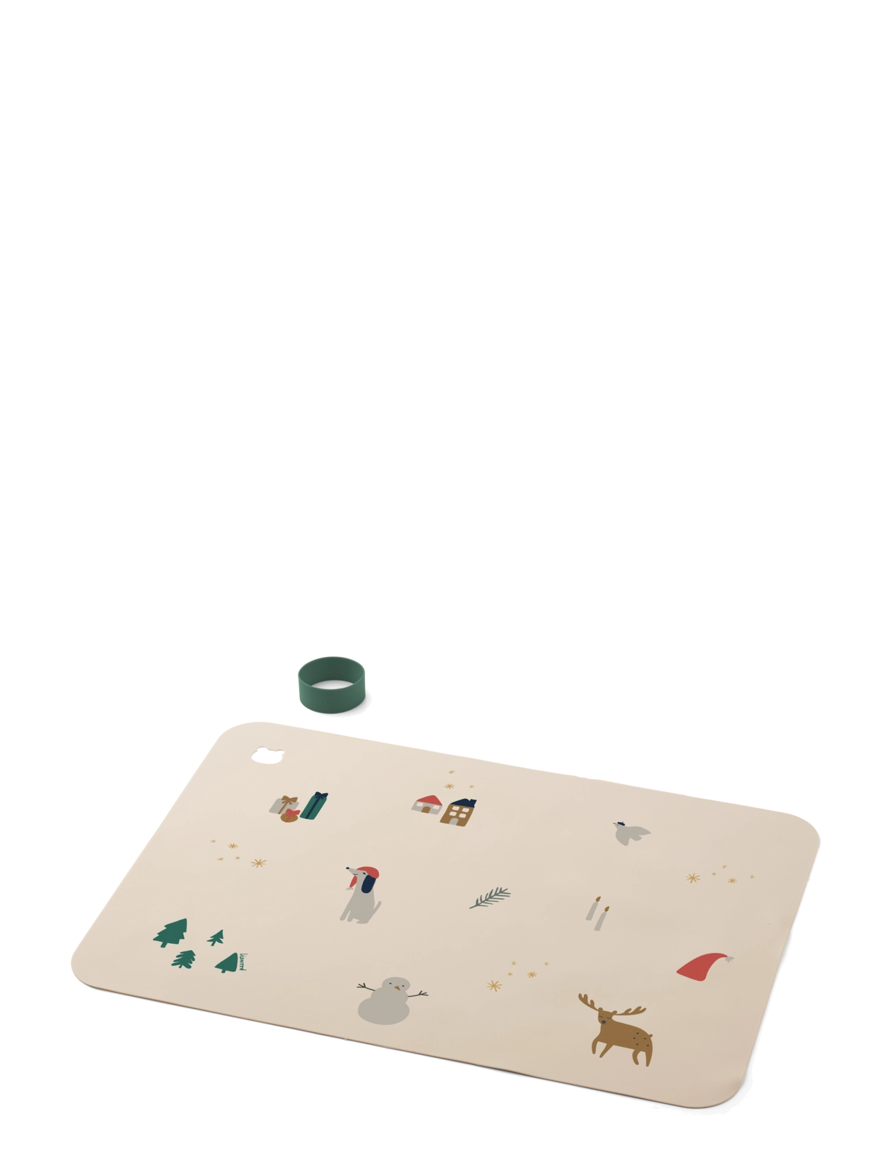 Liewood Jude Printed Placemat - Deckchen - HOLIDAY / SANDY / beige