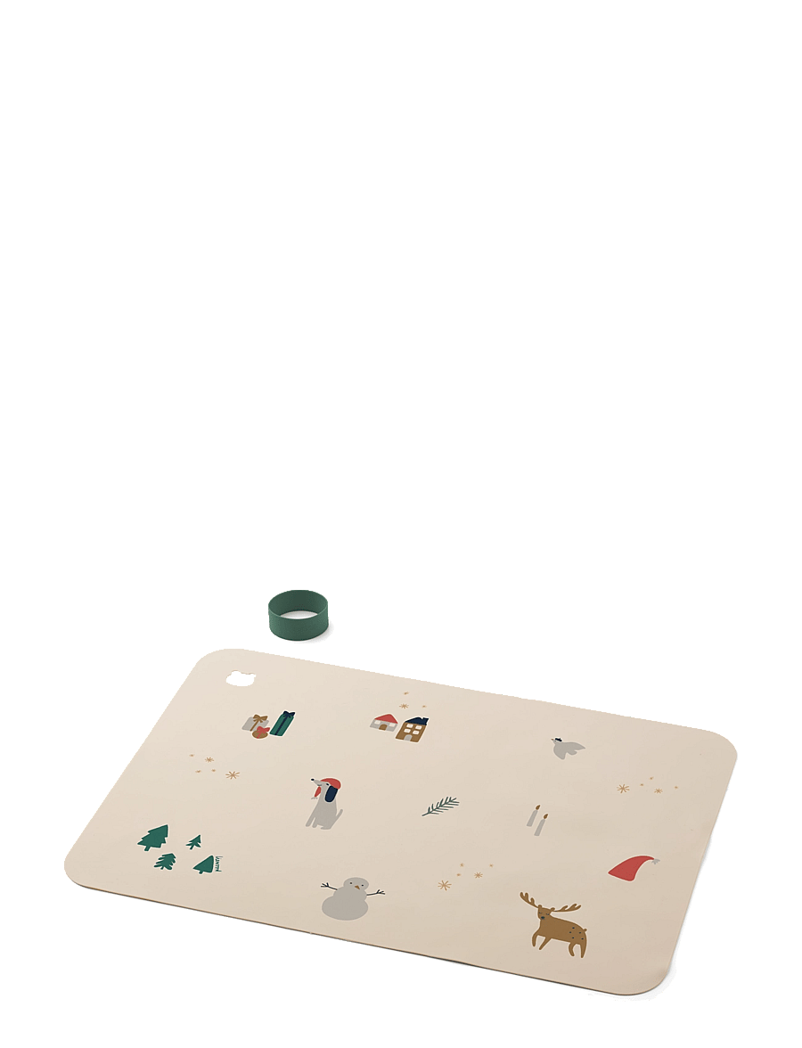 Liewood - Jude Printed Placemat - deckchen - holiday / sandy - 1
