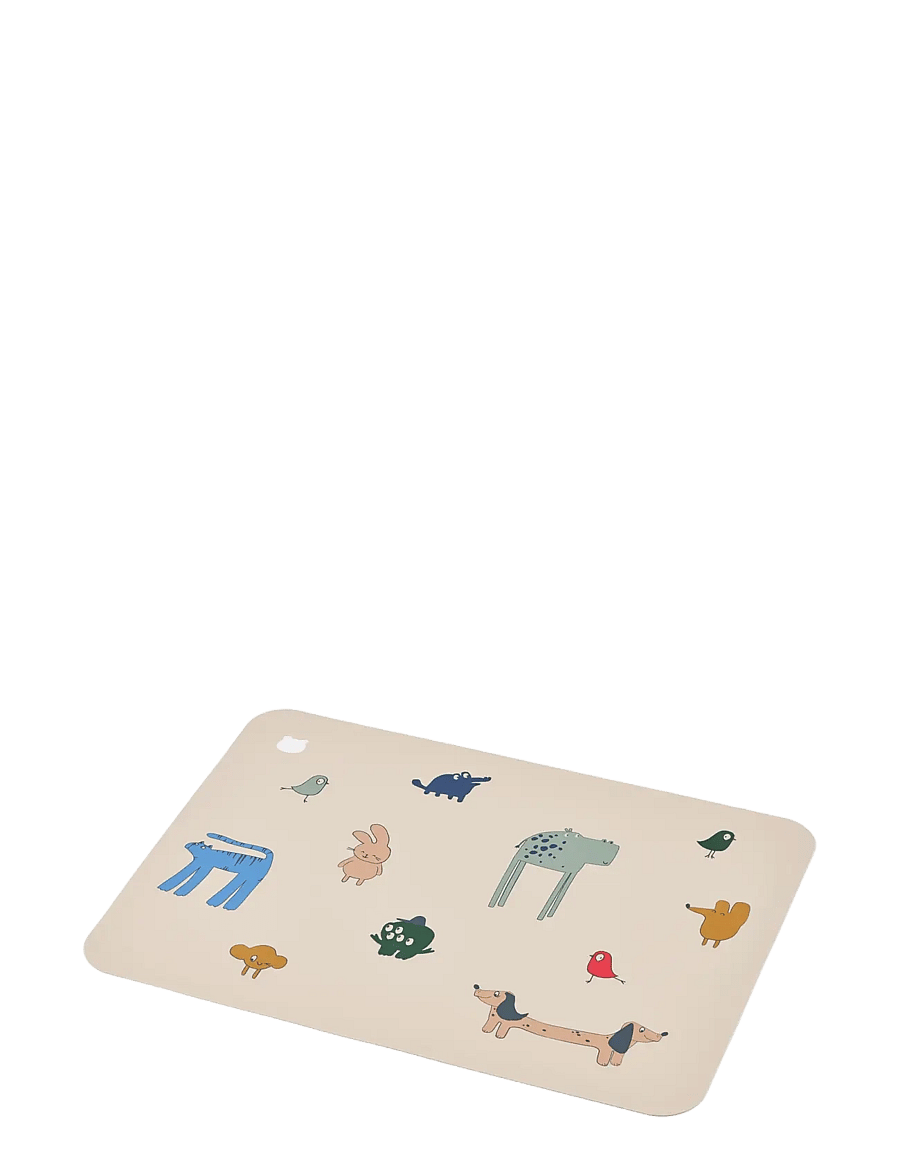 Liewood - Jude Printed Placemat - dækkeservietter - imagine / sandy - 0