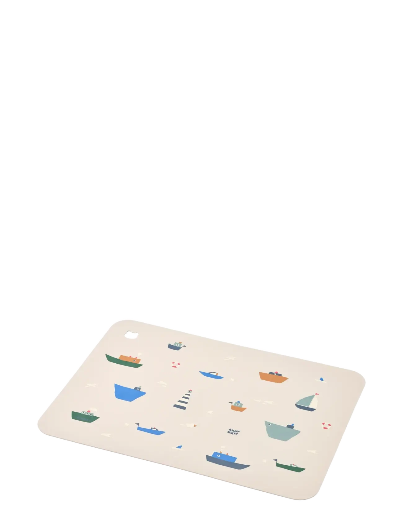 Liewood Jude Printed Placemat, Dækkeserviet & Coaster, Creme, Str: ONE SIZE