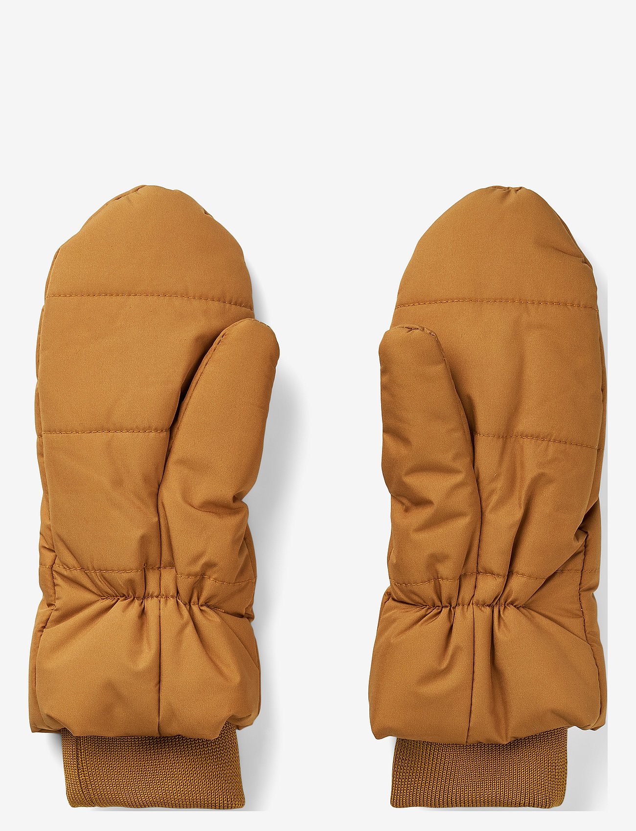 Liewood - Lenny padded mittens - golden caramel - 1