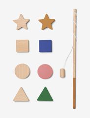 Liewood - Sebastian fishing game - aktiva spel - geometric / surf blue multi mix - 0