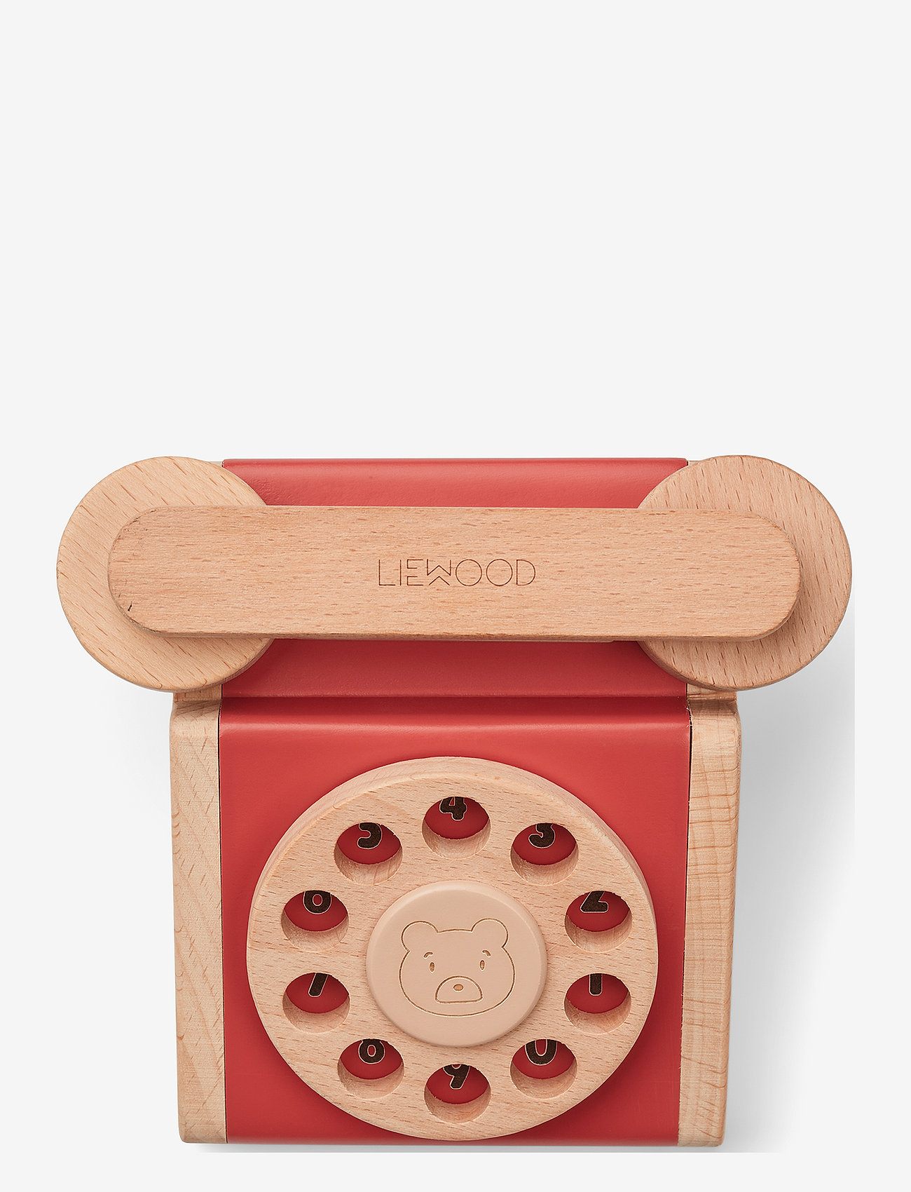 Liewood - Selma classic phone - aktivitetsleksaker - apple red/pale tuscany rose - 1