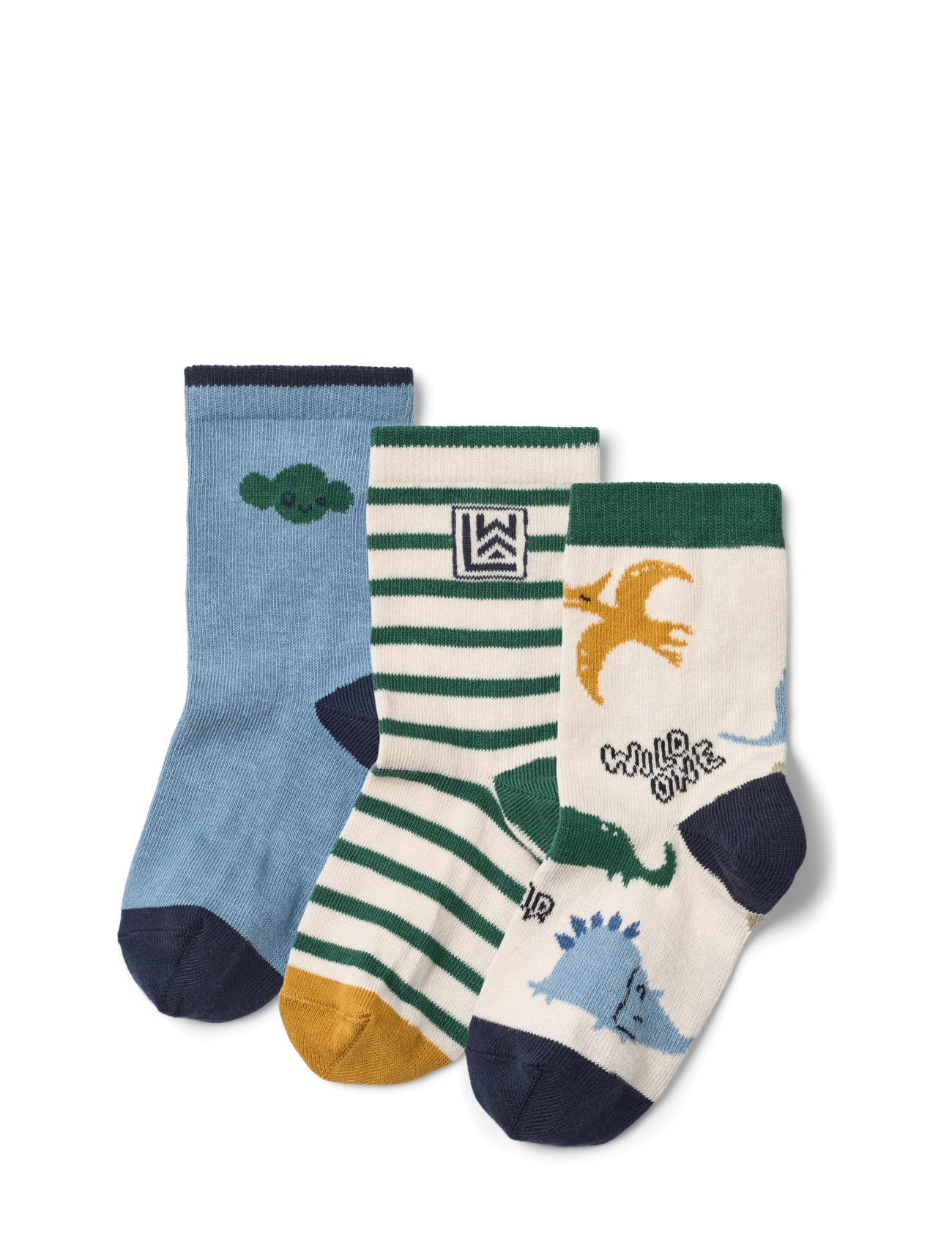 Liewood Silas socks 3-pack - Sokid - COOL KIDS MULTI MIX / multi