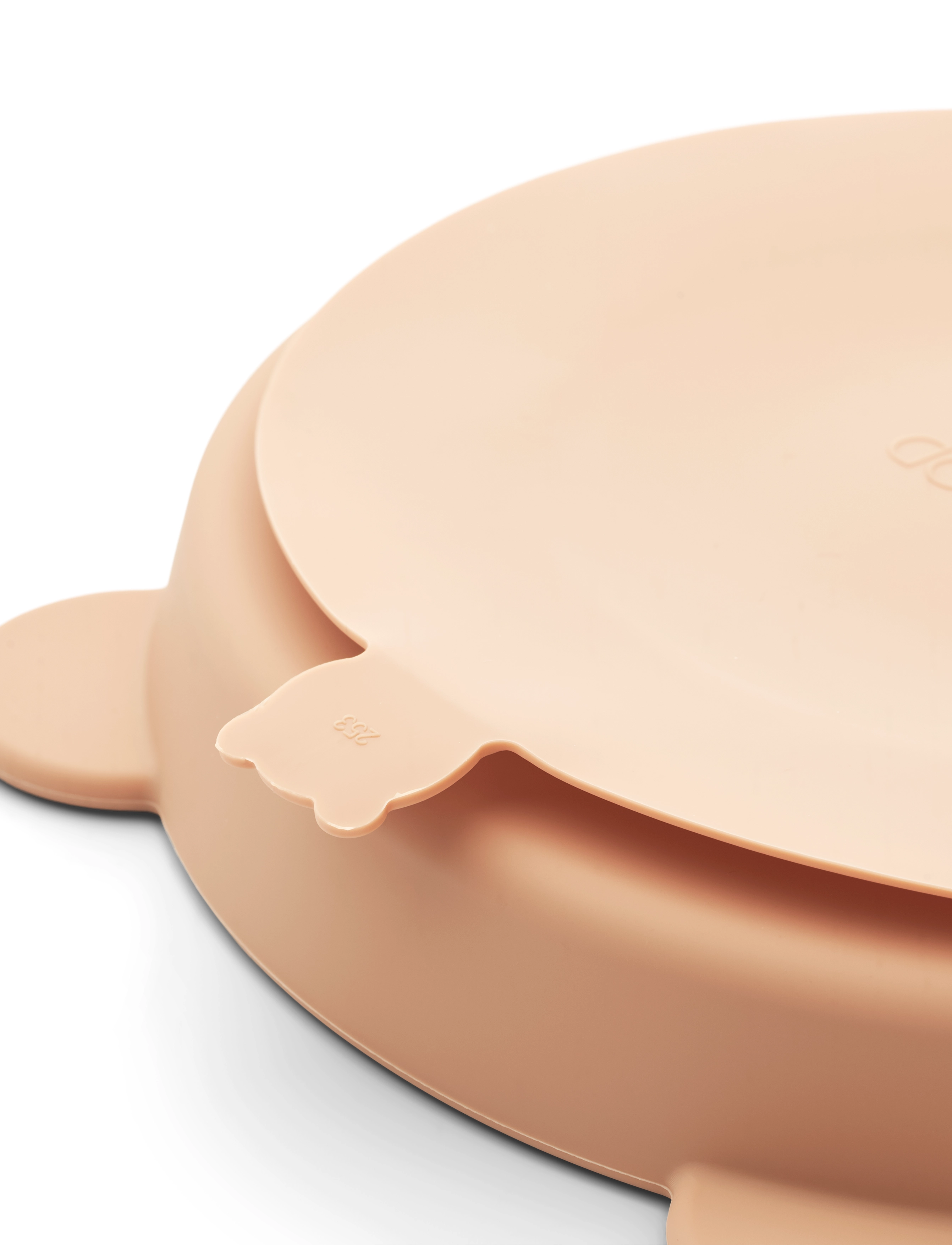 Liewood - Stacy divider suction plate 2-pack - teller - mustard / tuscany rose mix - 2
