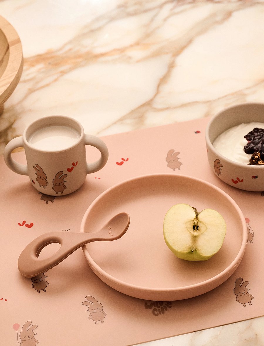 Liewood - Vivi Printed Tableware Set - serveringsset - wild child / rosey - 0