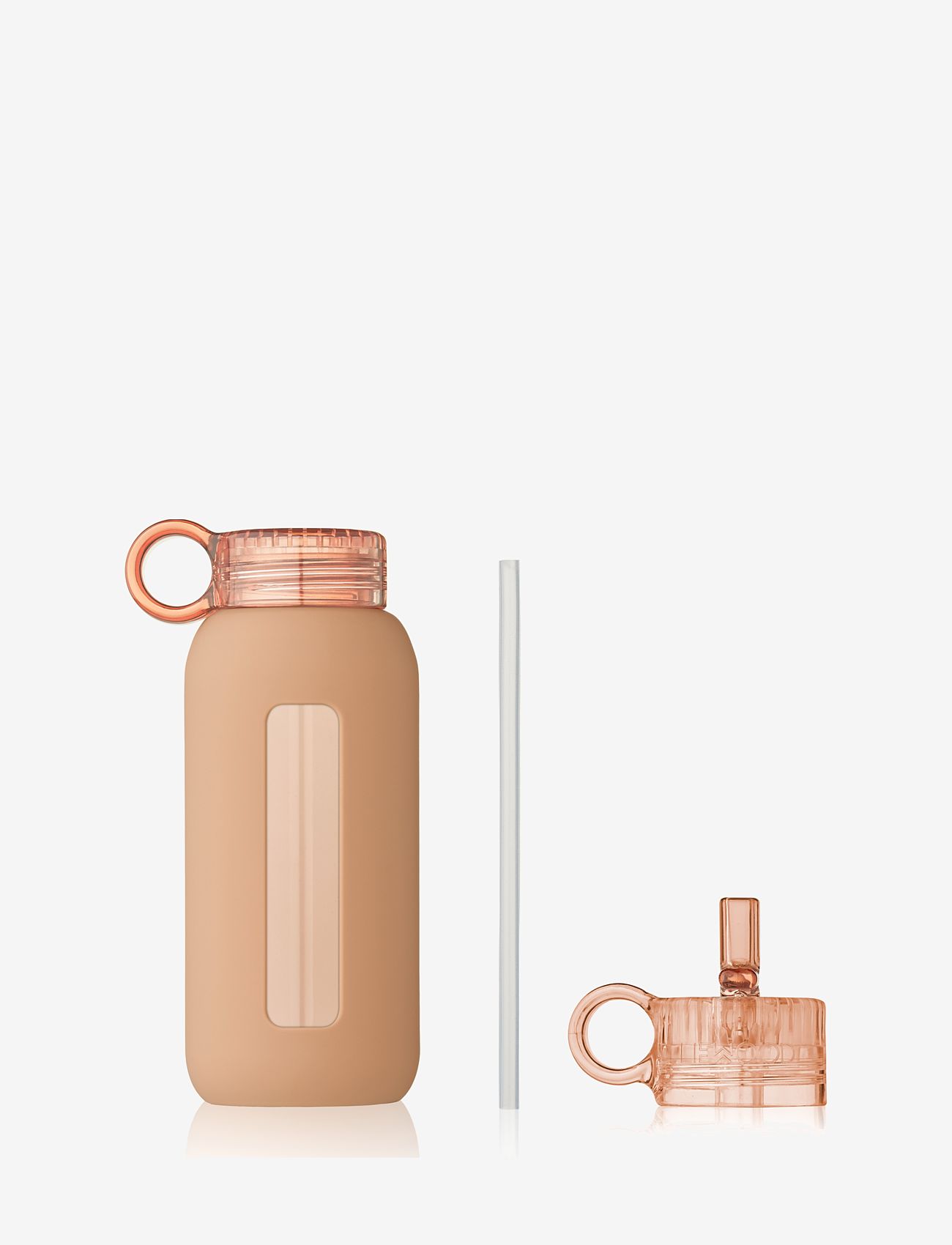 Liewood - Yang water bottle 350 ml - dusty raspberry / tuscany rose mix - 1
