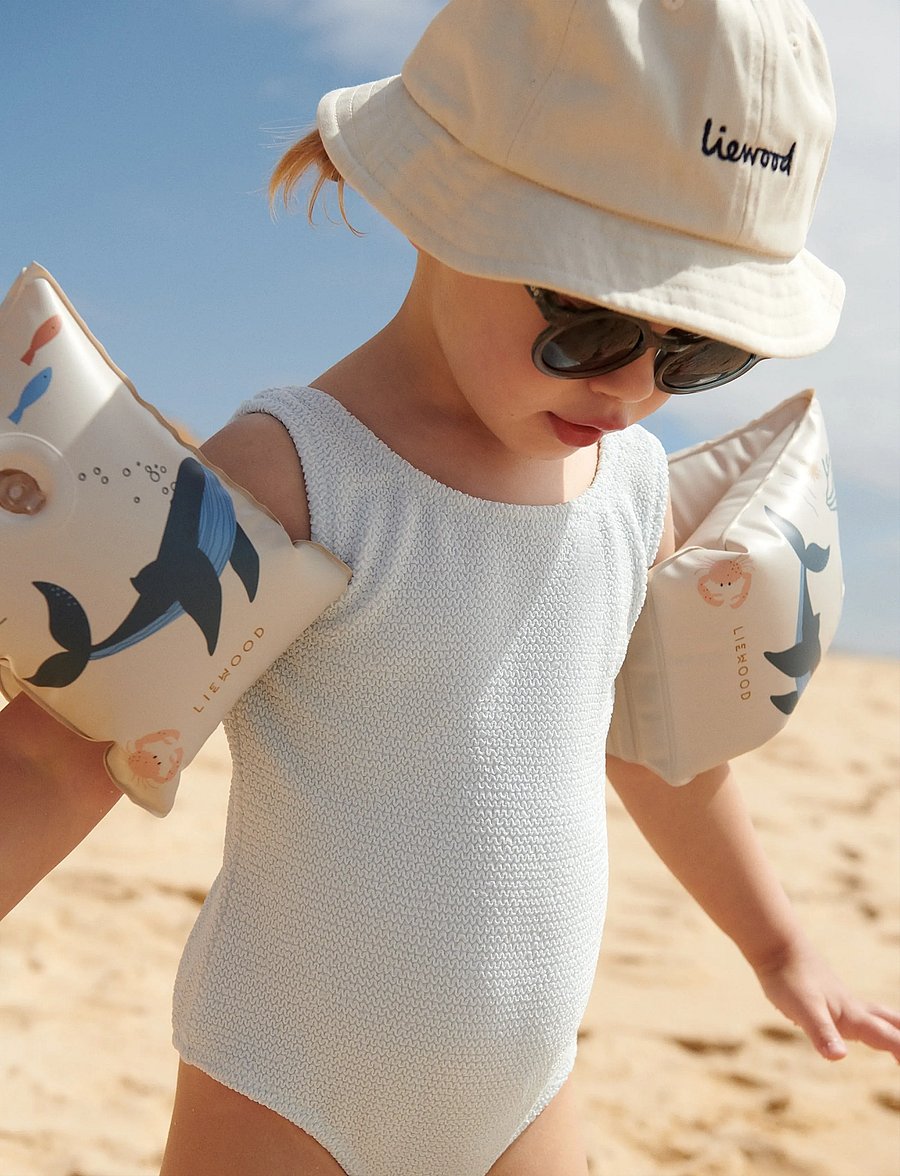 Liewood - Shirley Printed Swim Wings 2-pack - svømmeringe - sea creature sandy - 3