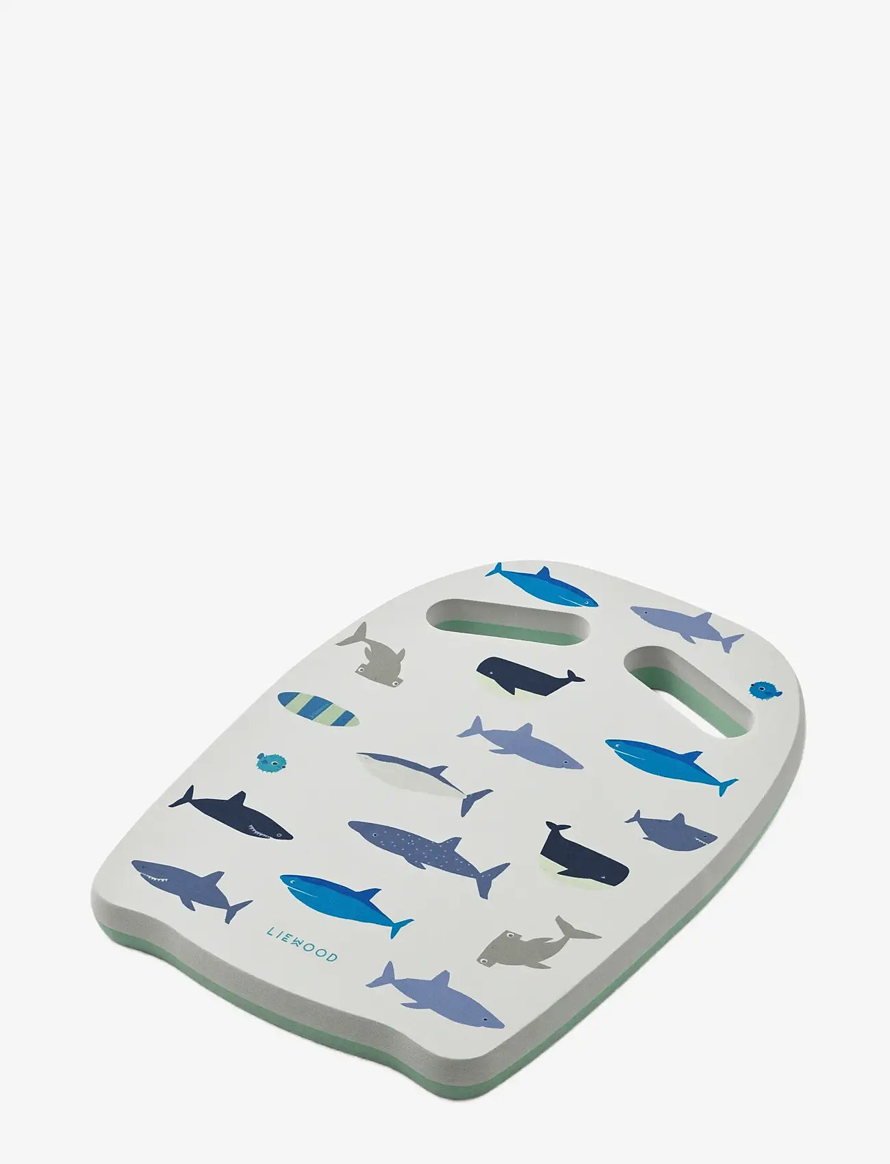 Liewood - Hayden Swim Board - baderinge og bademadrasser - shark / dove blue - 1