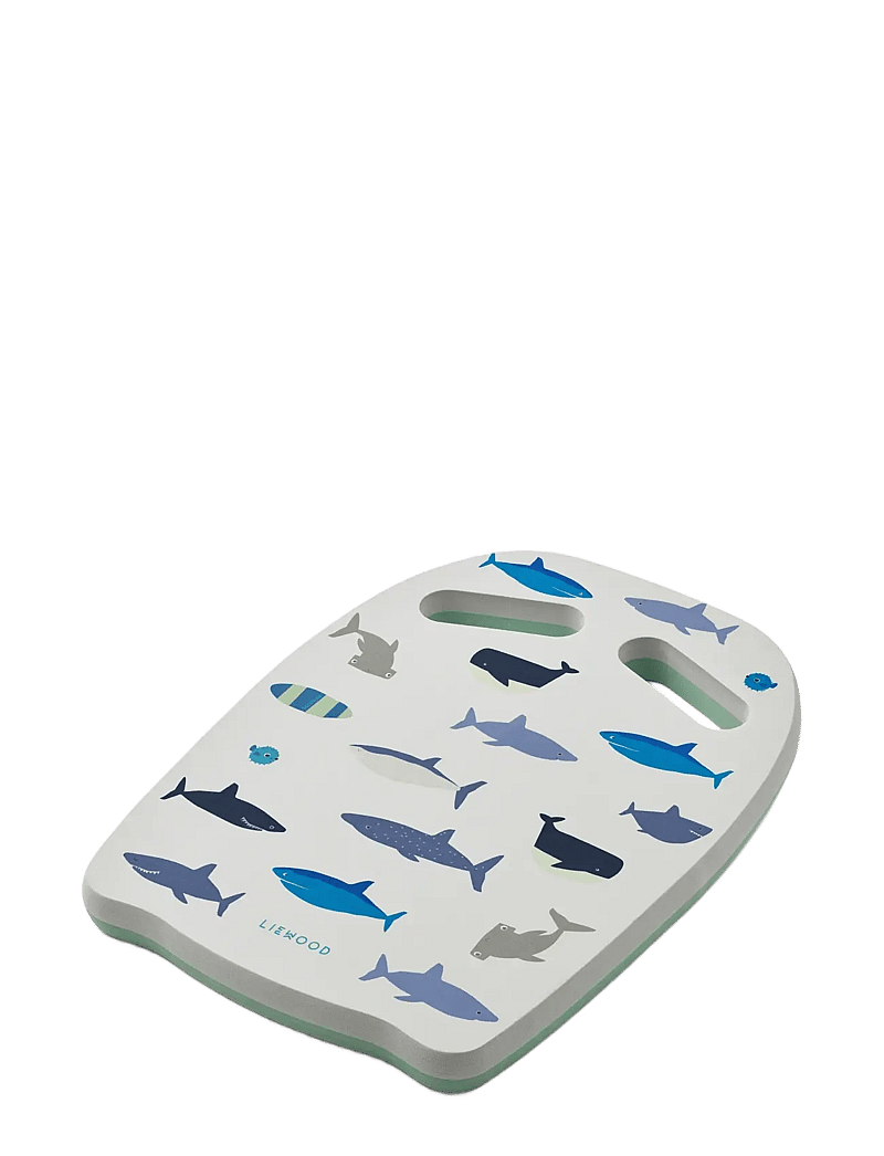 Liewood - Hayden Swim Board - baderinge og bademadrasser - shark / dove blue - 1