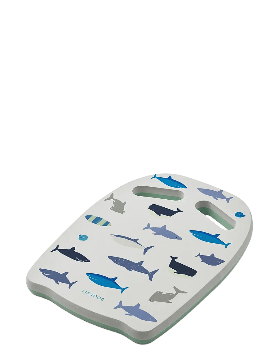 Liewood - Hayden Swim Board - schwimmringe & luftmatratzen - shark / dove blue - 1
