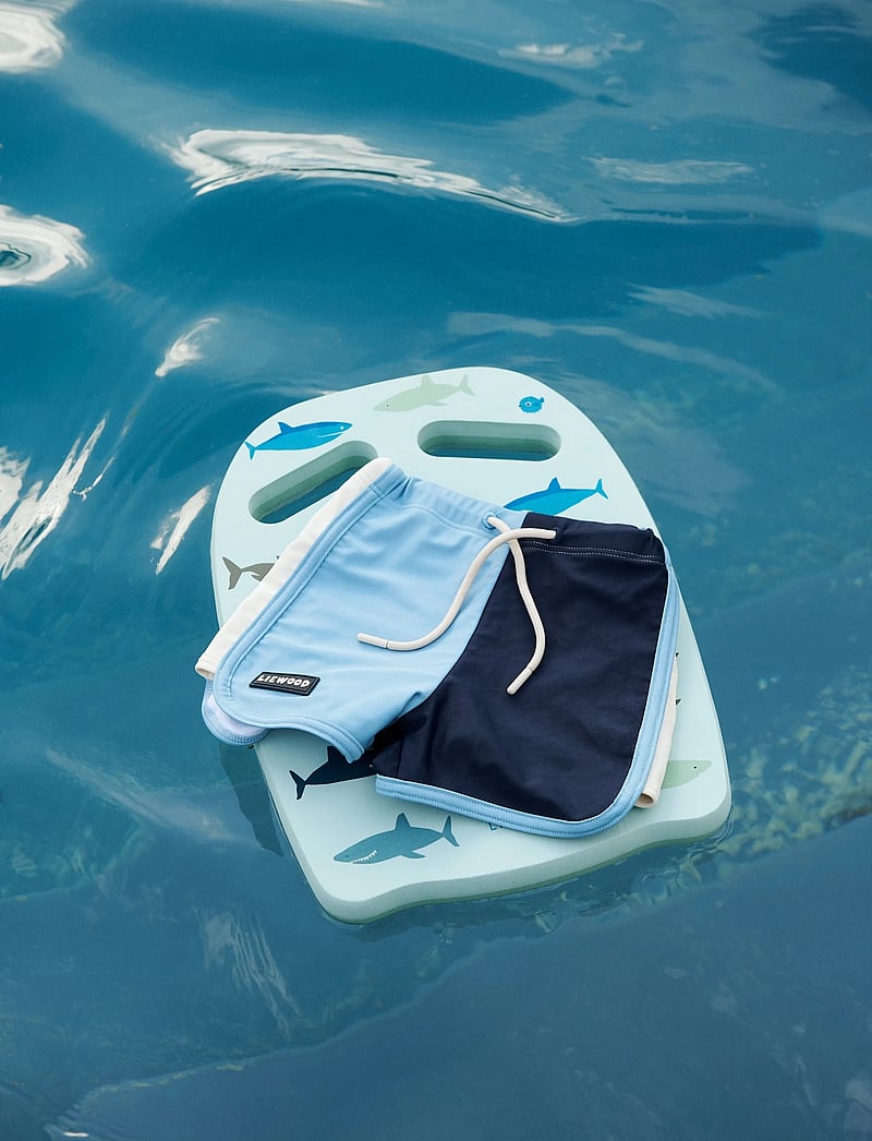 Liewood - Hayden Swim Board - baderinge og bademadrasser - shark / dove blue - 3