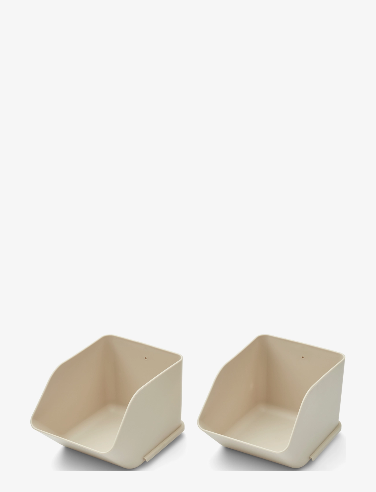 Liewood Rosemary Desktop Organizer S 2-Pack, Opbevaringskasse, Creme, Str: ONE SIZE