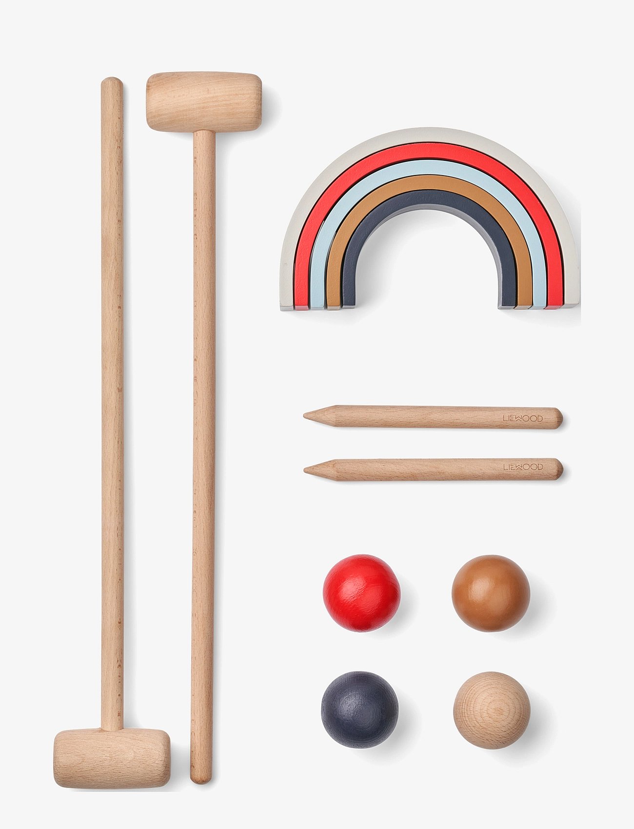 Alen croquet set - SEA BLUE MULTI MIX