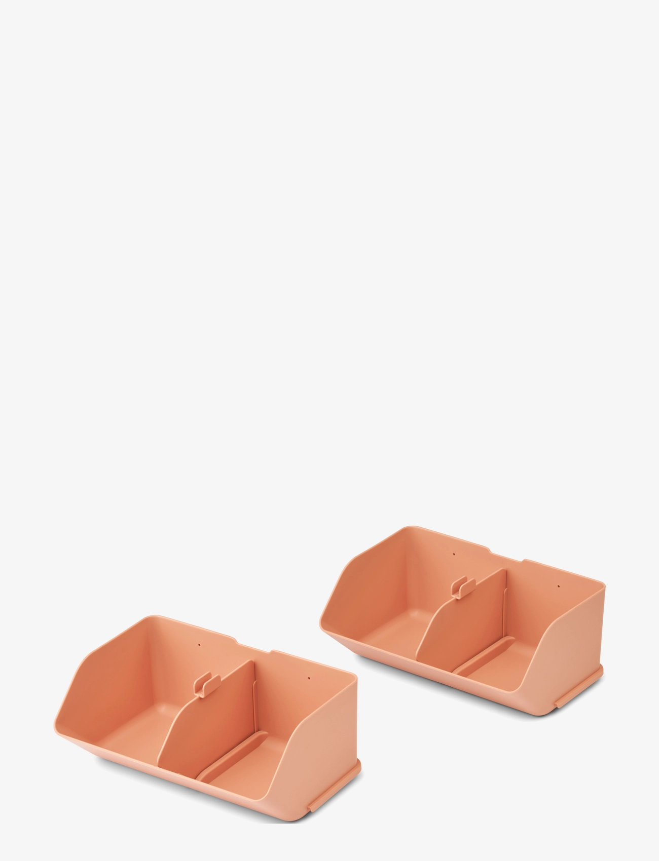Liewood Rosemary Desktop Organizer M 2-Pack, Opbevaringskasse, Pink, Str: ONE SIZE