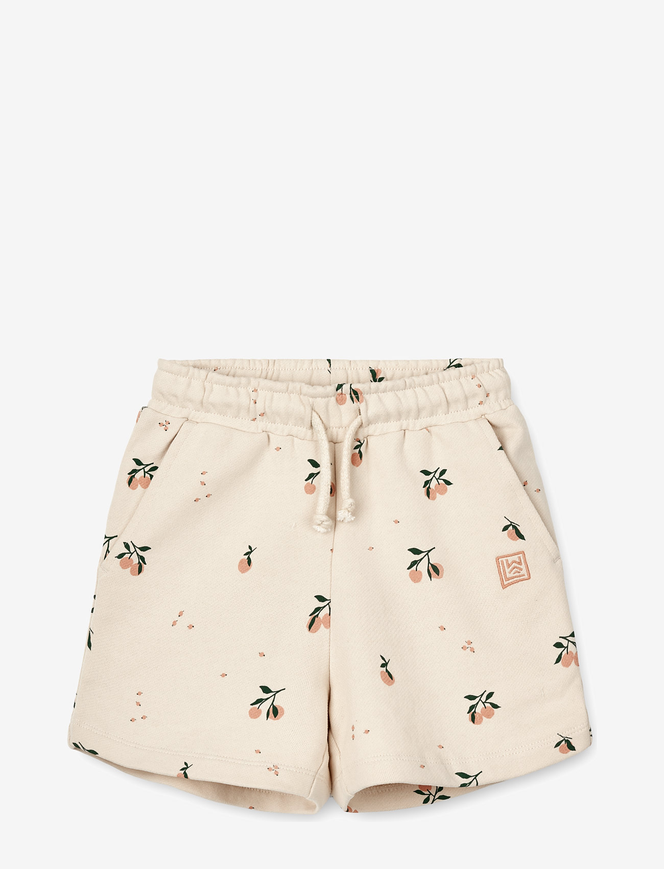Liewood - Gram Printed Sweatshorts - peach / sea shell - 0