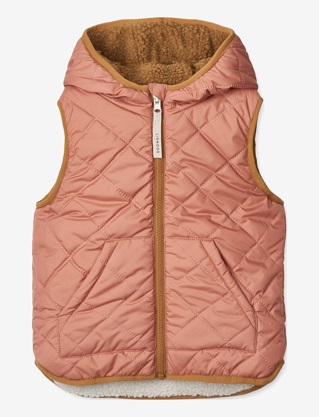Women's pink ribbon 2025 mossbud insulated reversible vest