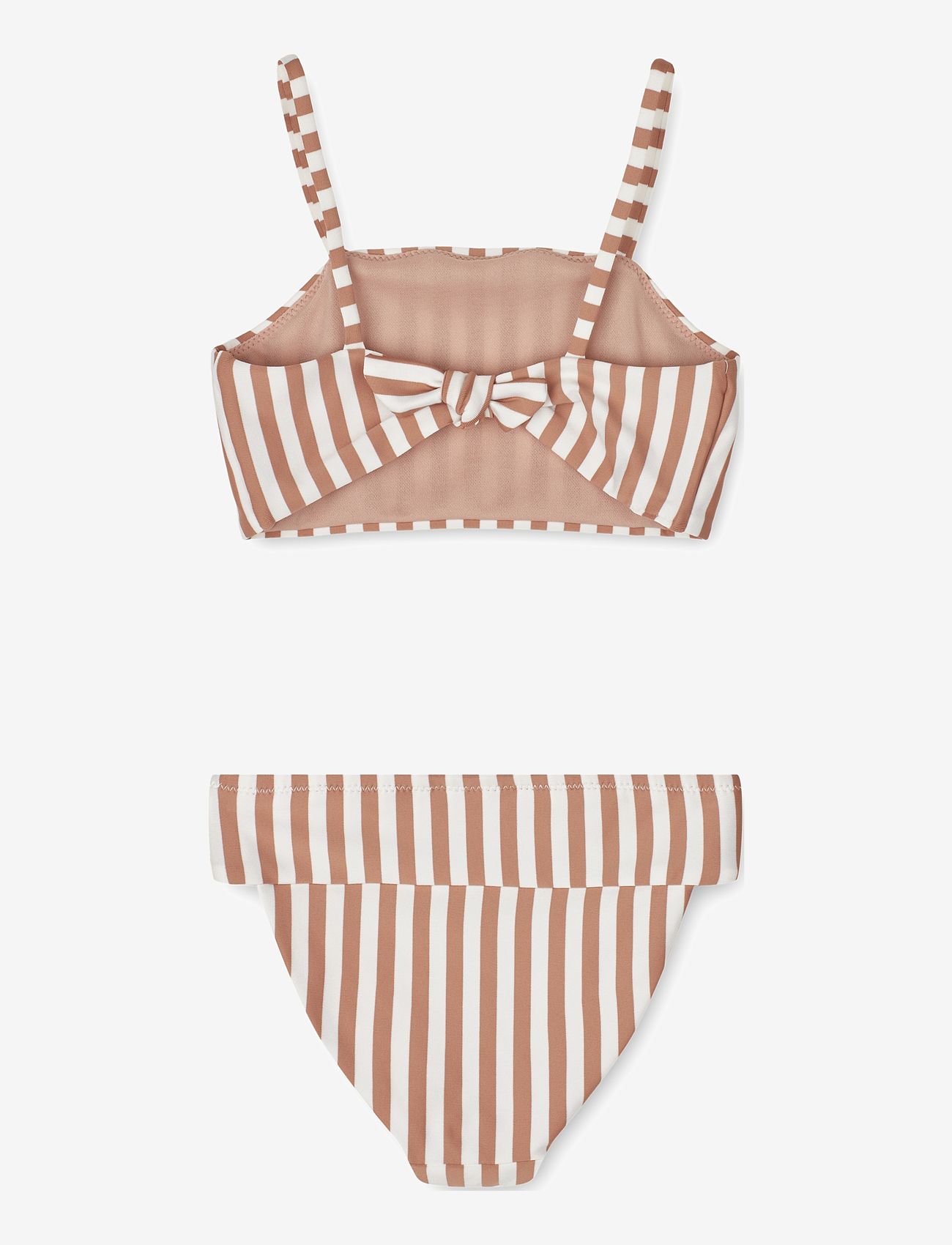 Liewood - Lucette bikini set - summer savings - stripe tuscany rose / crème de la c - 1