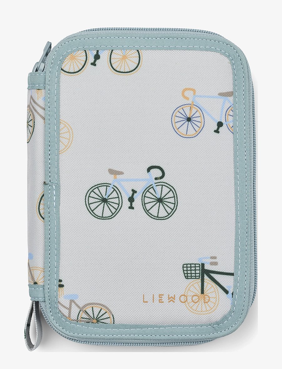 Liewood - Porter pencil case - bicycle cloud blue - 0