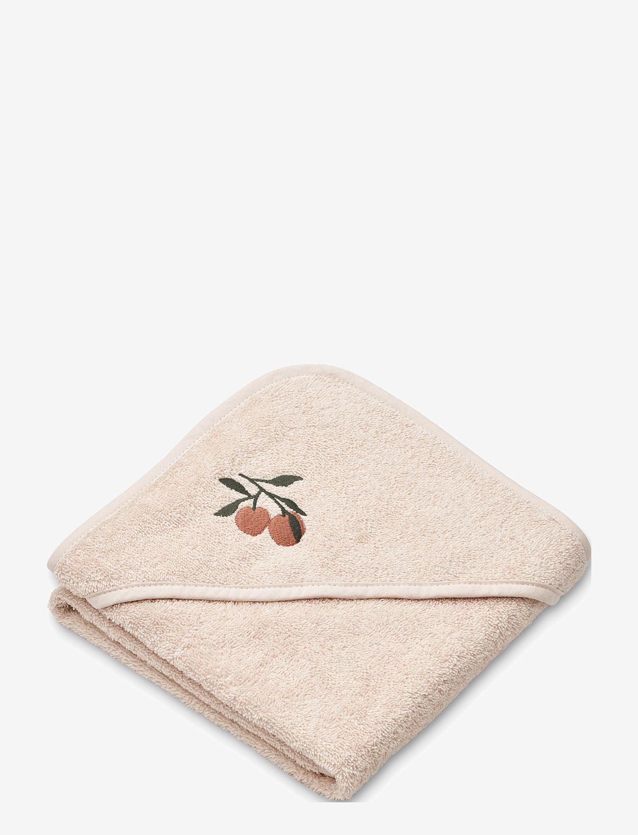 Liewood - Batu hooded baby towel - peach seashell - 0