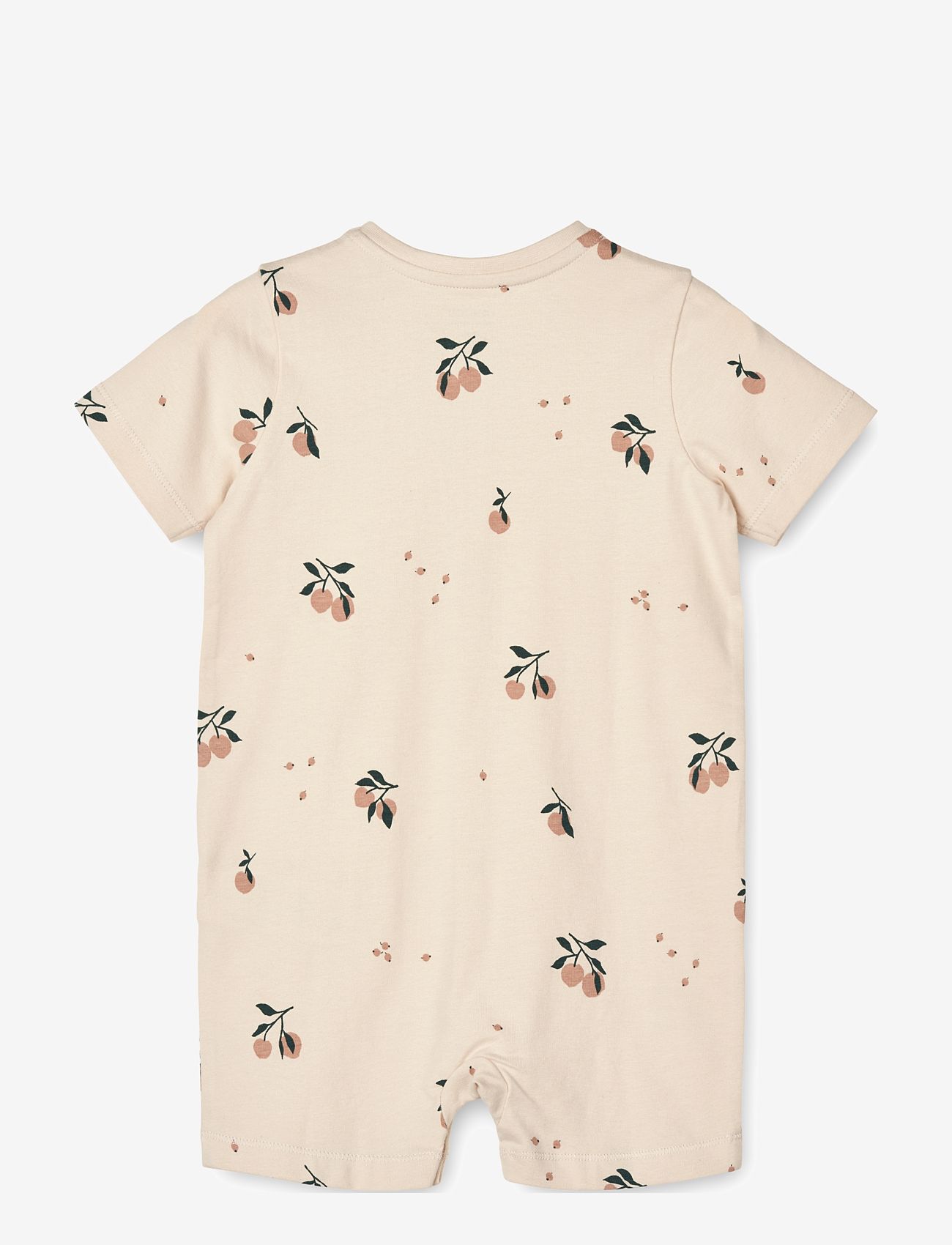 Liewood - Bilbao printed pyjamas romper - peach / sea shell mix - 1