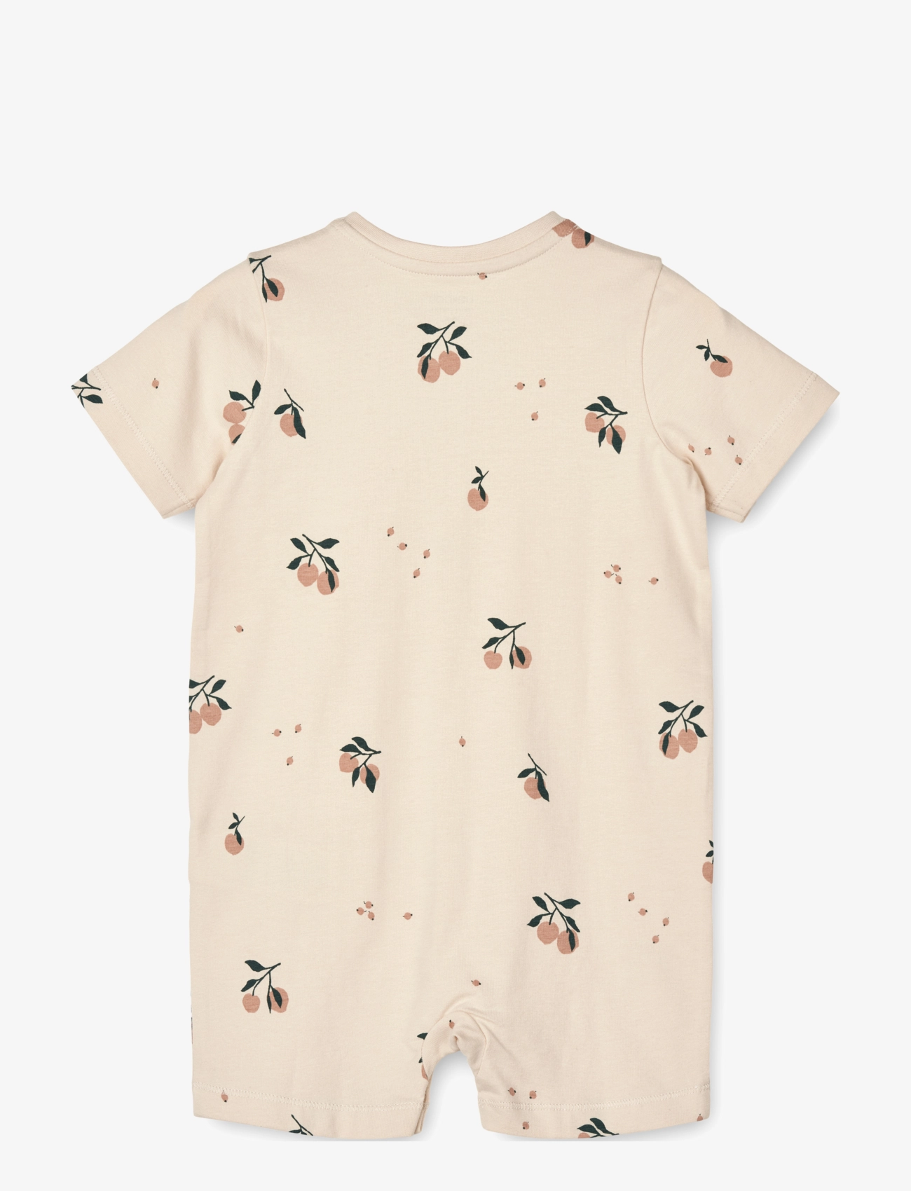 Liewood - Bilbao printed pyjamas romper - peach / sea shell mix - 1