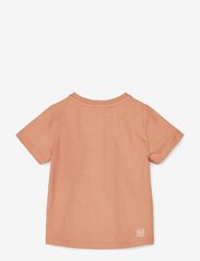 Liewood - Apia printed T-shirt ss - trumpomis rankovėmis - peach / tuscany rose - 1