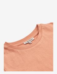 Liewood - Apia printed T-shirt ss - trumpomis rankovėmis - peach / tuscany rose - 2