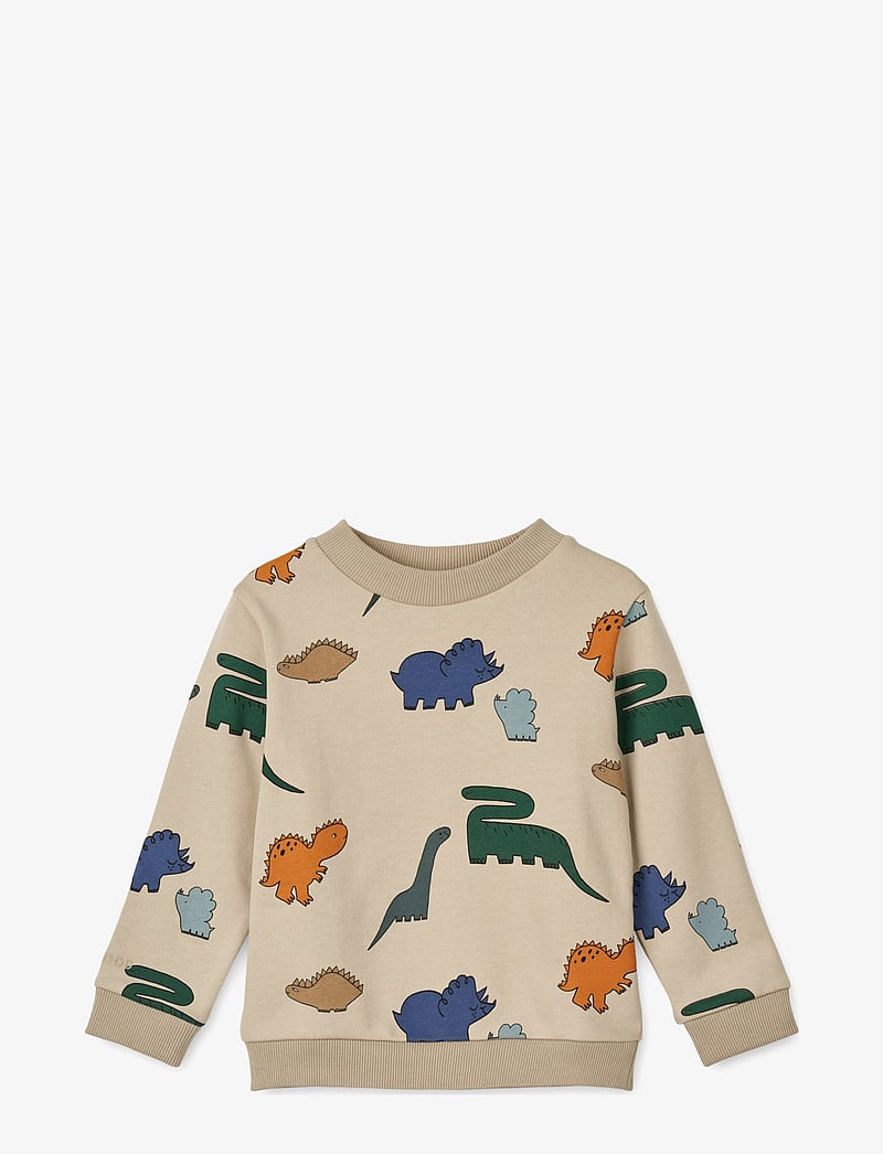 Liewood - Thora printed sweatshirt - dressipluusid - dinosaurs / mist - 0