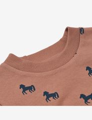 Liewood - Thora Printed Sweatshirt - sweatshirts - horses / dark rosetta - 2