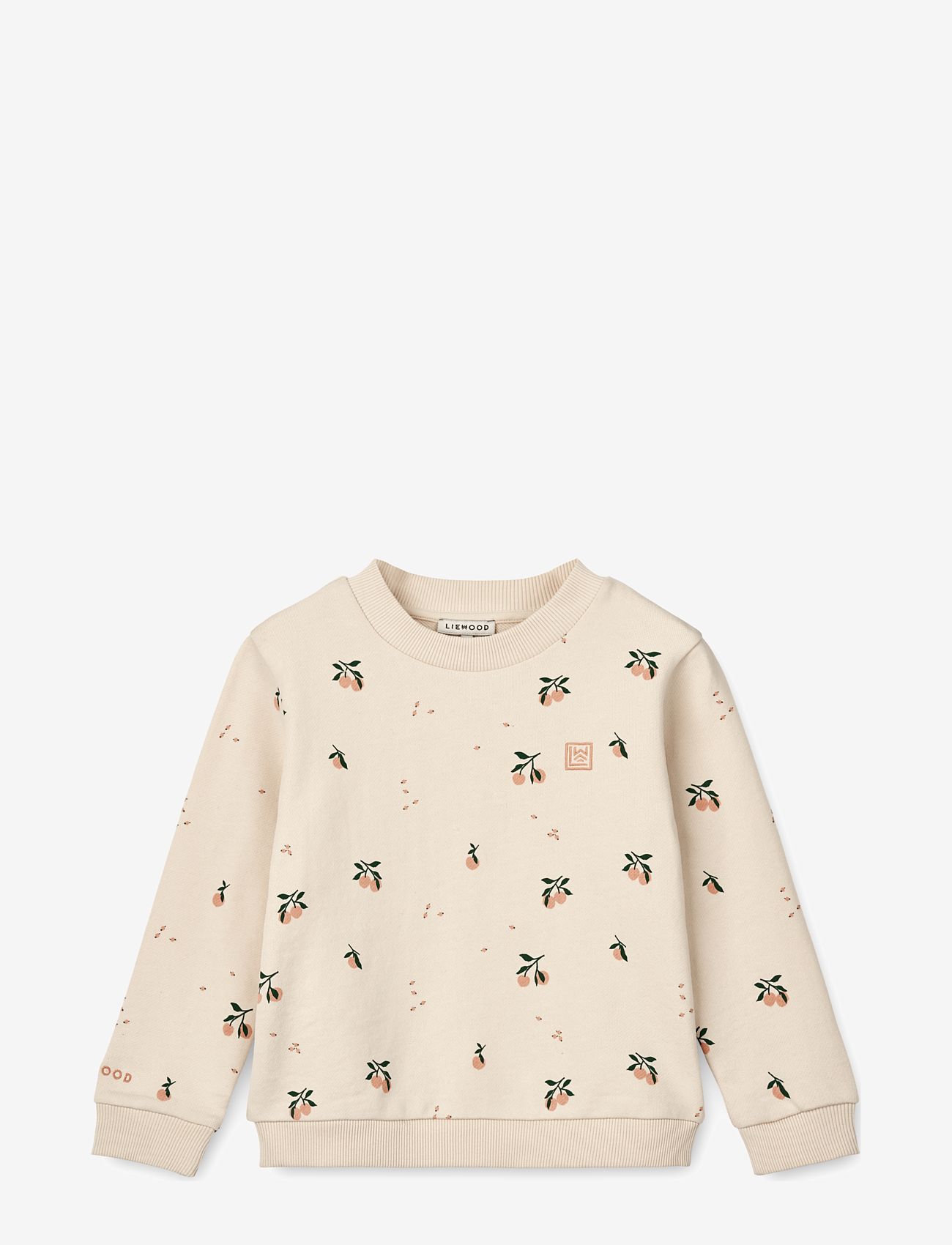 Liewood - Thora printed sweatshirt - peach / sea shell - 0