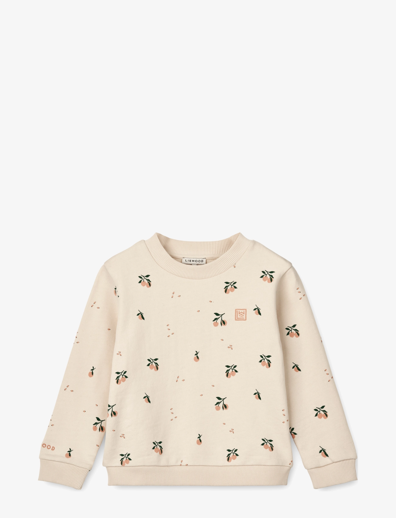 Thora printed sweatshirt - PEACH / SEA SHELL