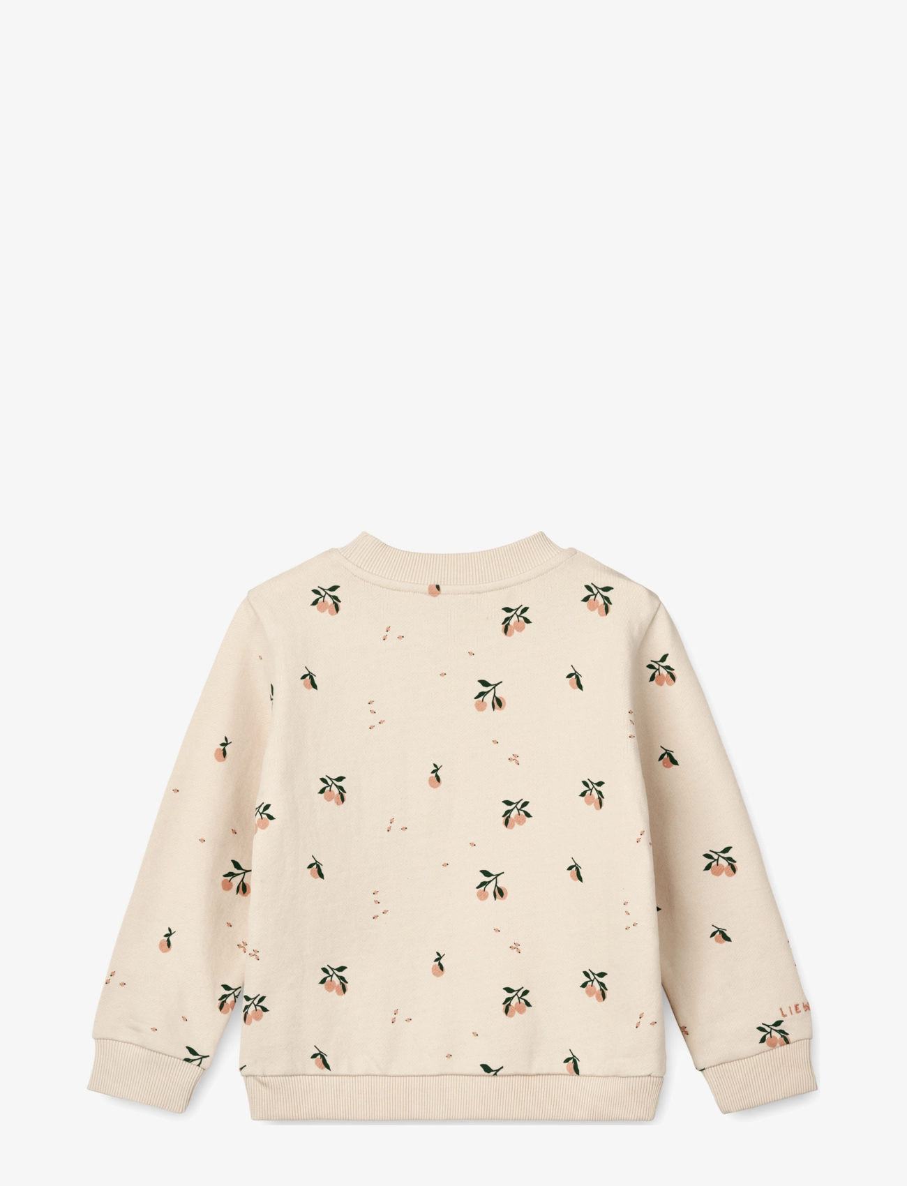Liewood - Thora printed sweatshirt - sweatshirts & huvtröjor - peach / sea shell - 1